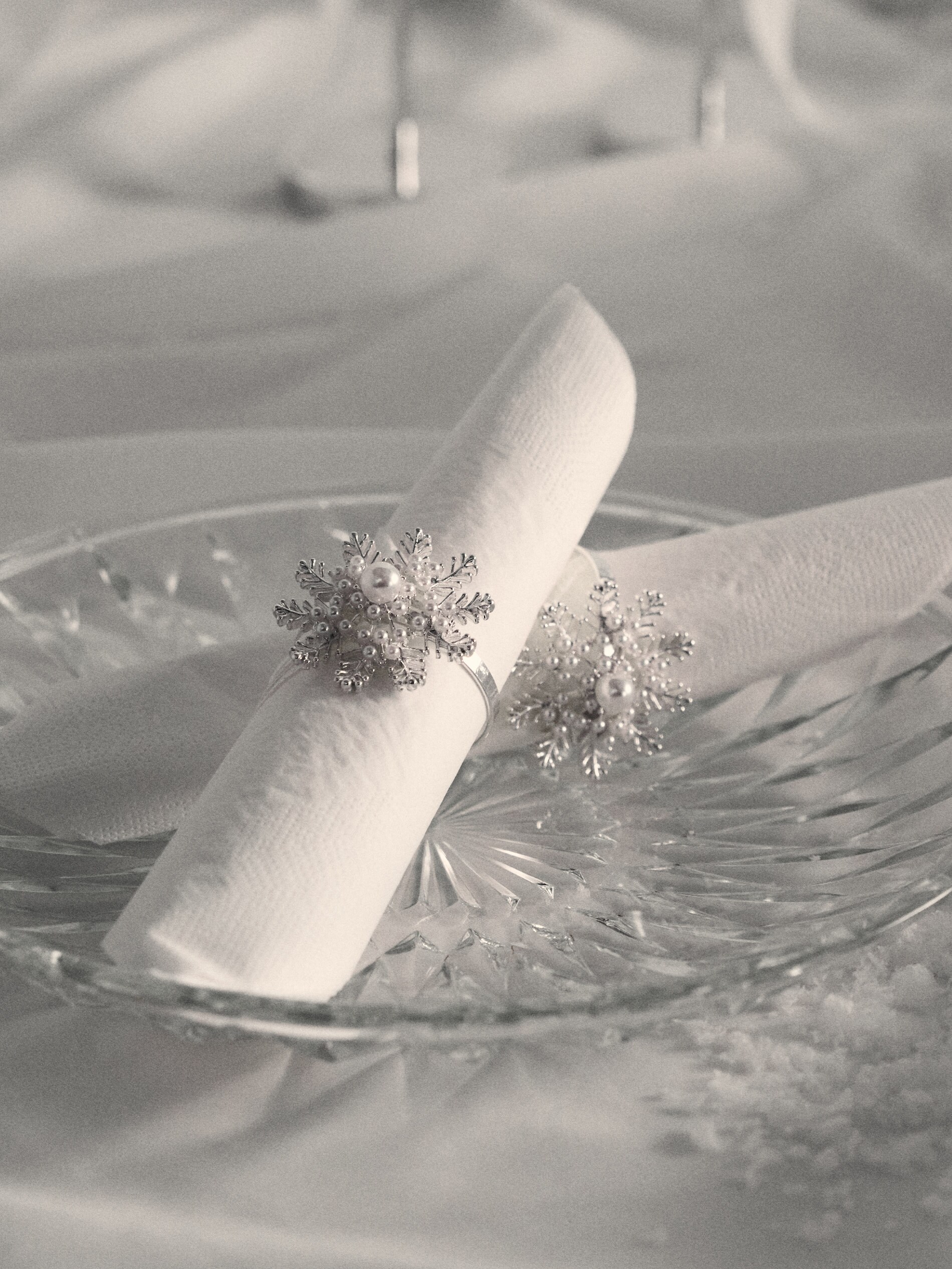 Sinsay - Δαχτυλίδια για πετσέτες, σετ 2 τεμαχίων - ασημι φωτογραφία