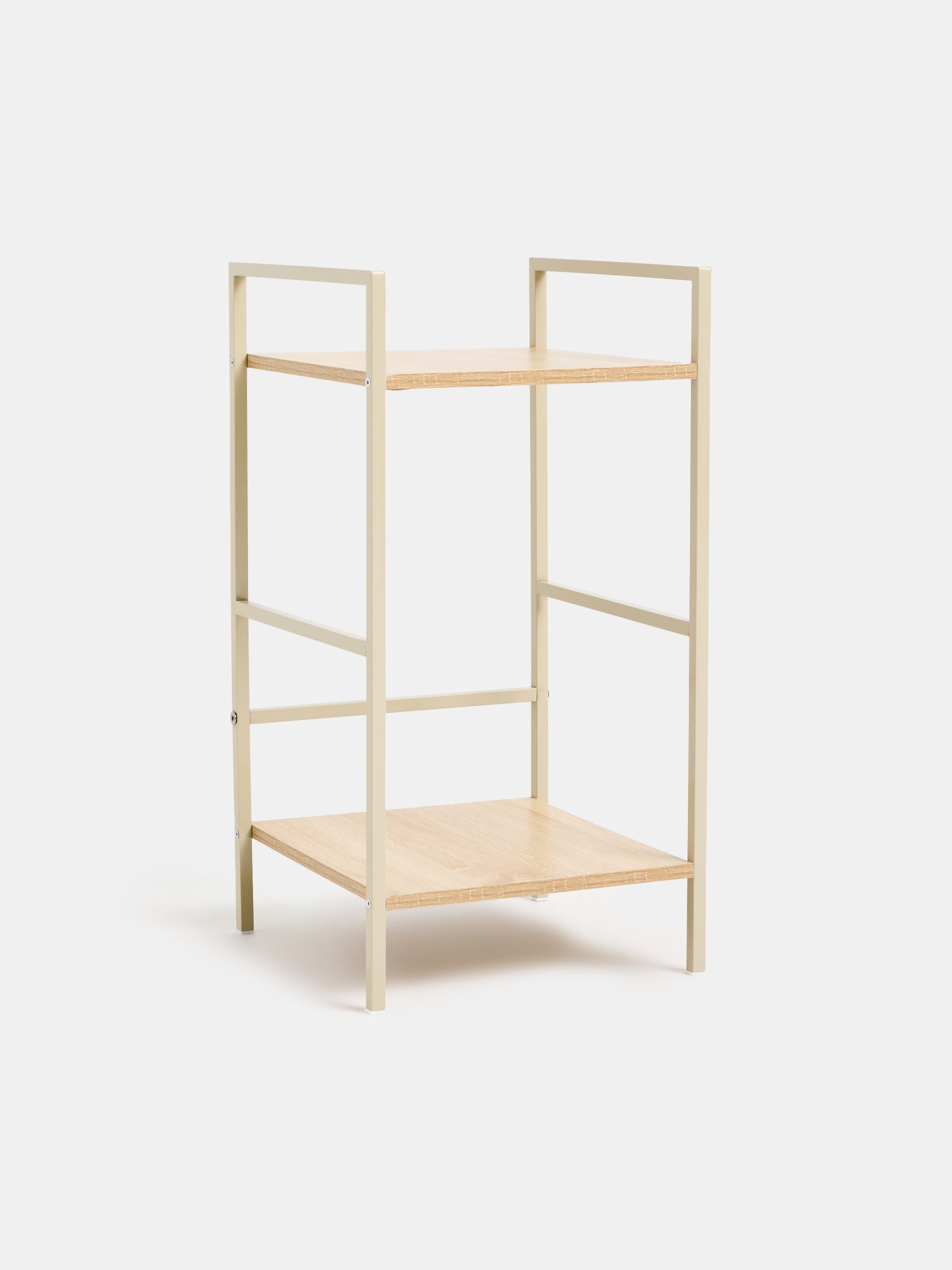 Sinsay - Μεταλλικό ράφι δύο επιπέδων - μπεζ φωτογραφία