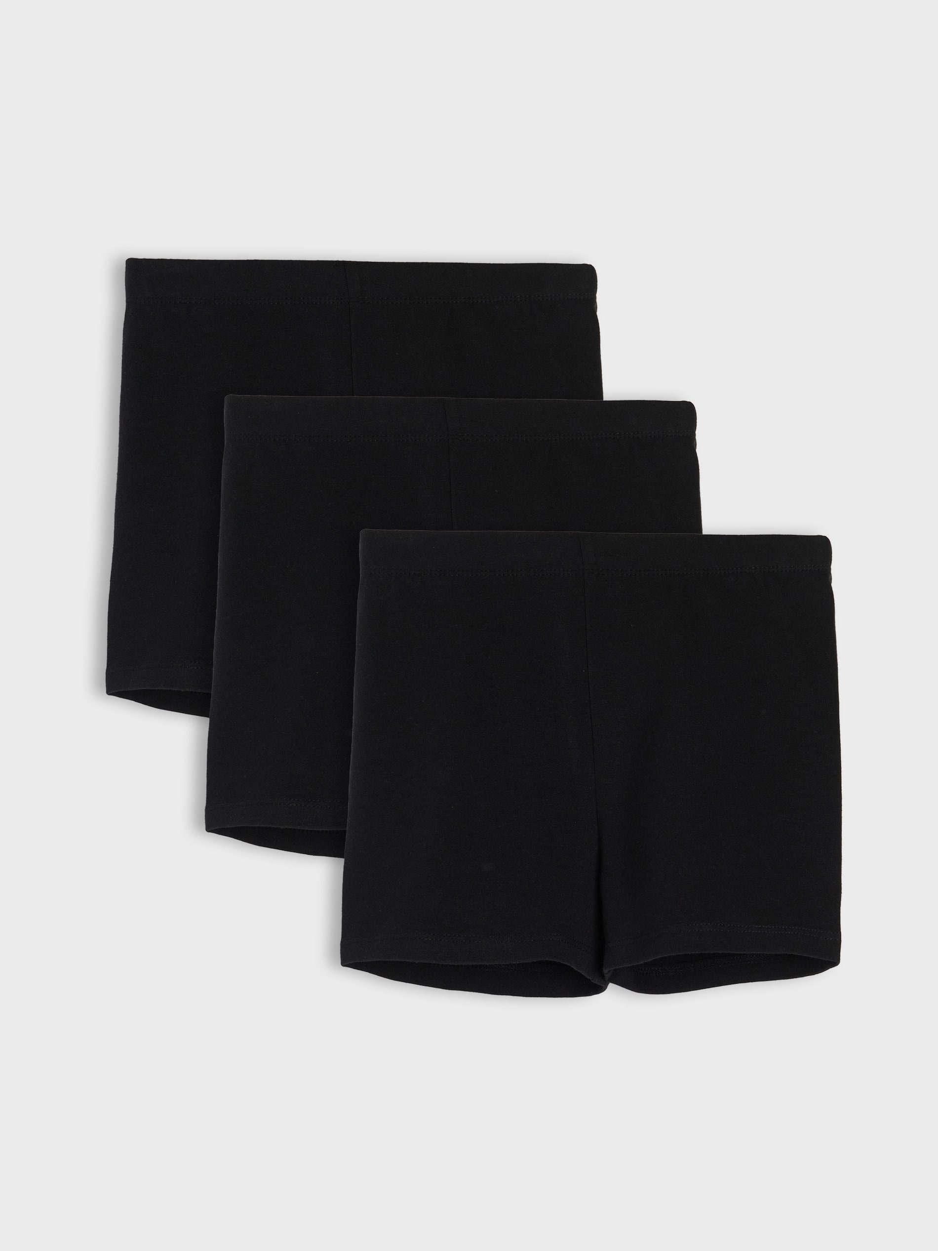 Sinsay - Kolarki w stylu basic 3 pack - czarny
