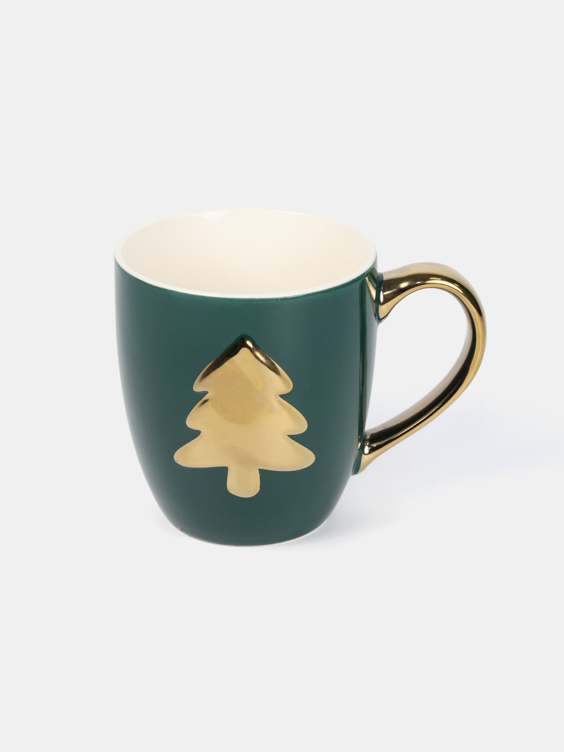 Sinsay - Χριστουγεννιάτικη κούπα με μοτίβο δέντρου - πρασινο φωτογραφία