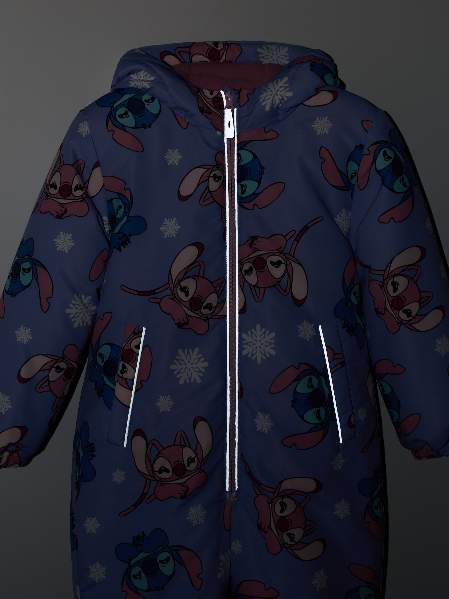 Sinsay - Ολόσωμη φόρμα με κουκούλα Stitch - ανοιχτο μπλε φωτογραφία