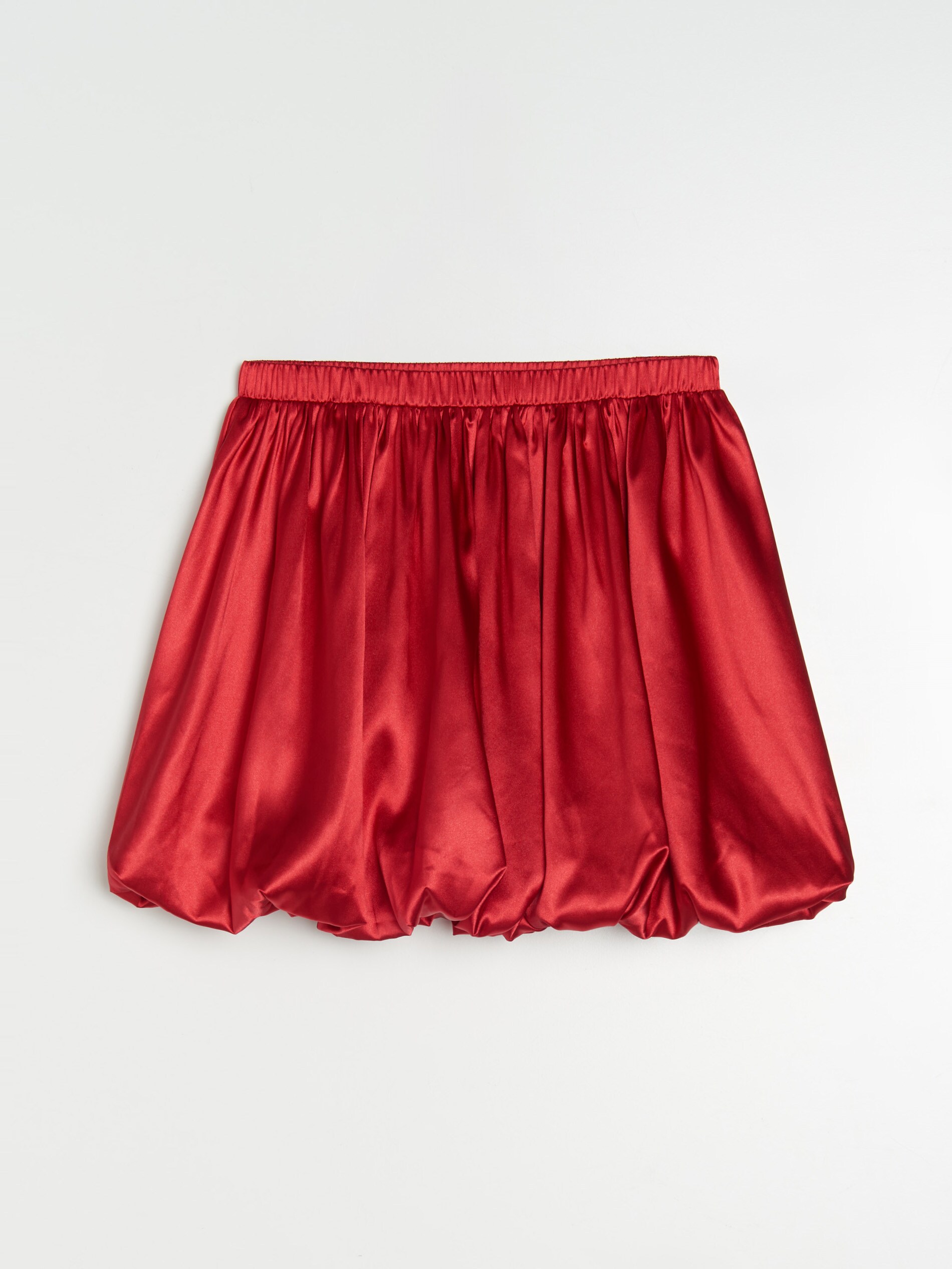 Sinsay - Μίνι φούστα καμπάνα - κοκκινο φωτογραφία