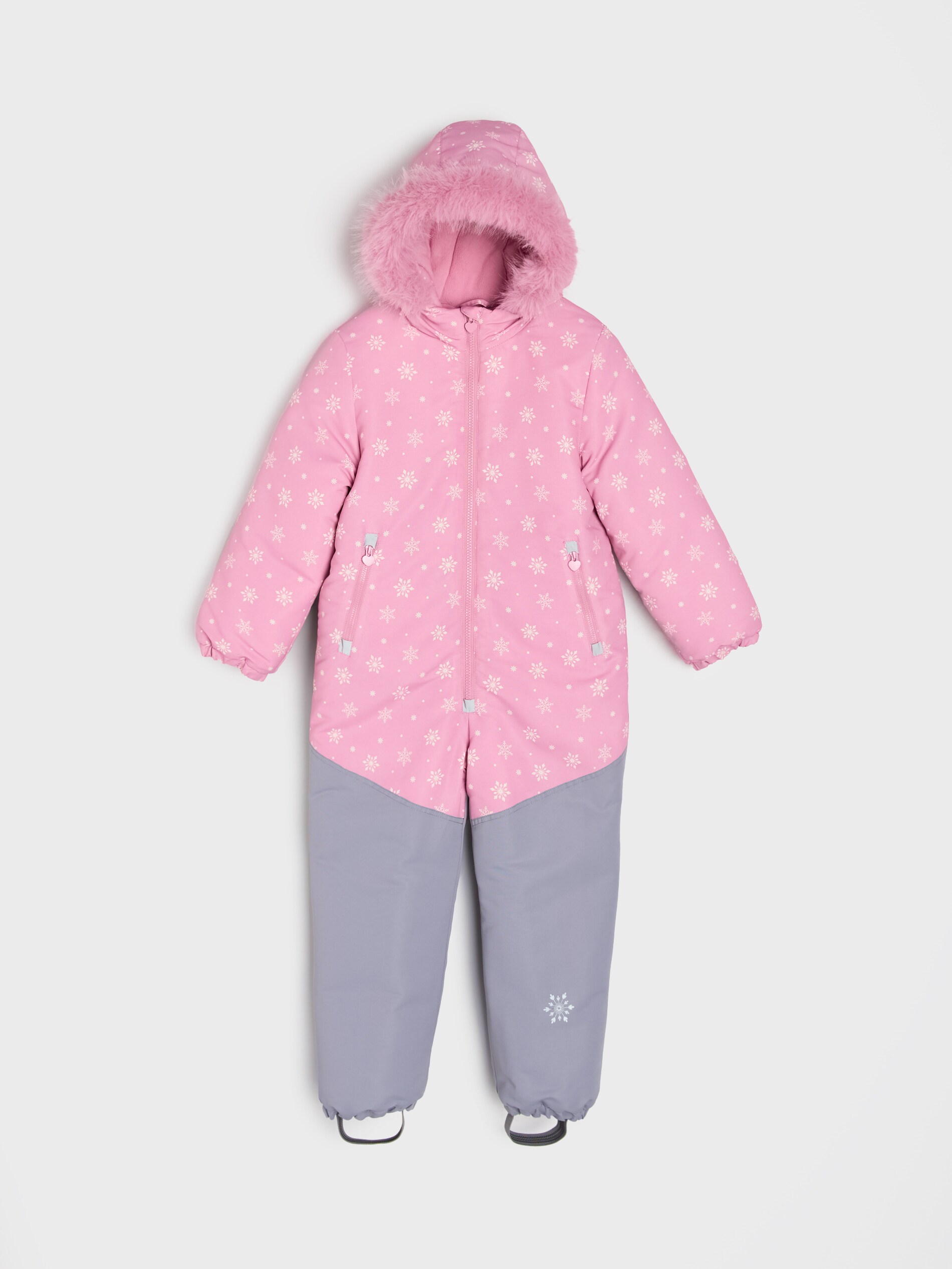 Sinsay - Ολόσωμη φόρμα με κουκούλα - θαμπο ροζ φωτογραφία