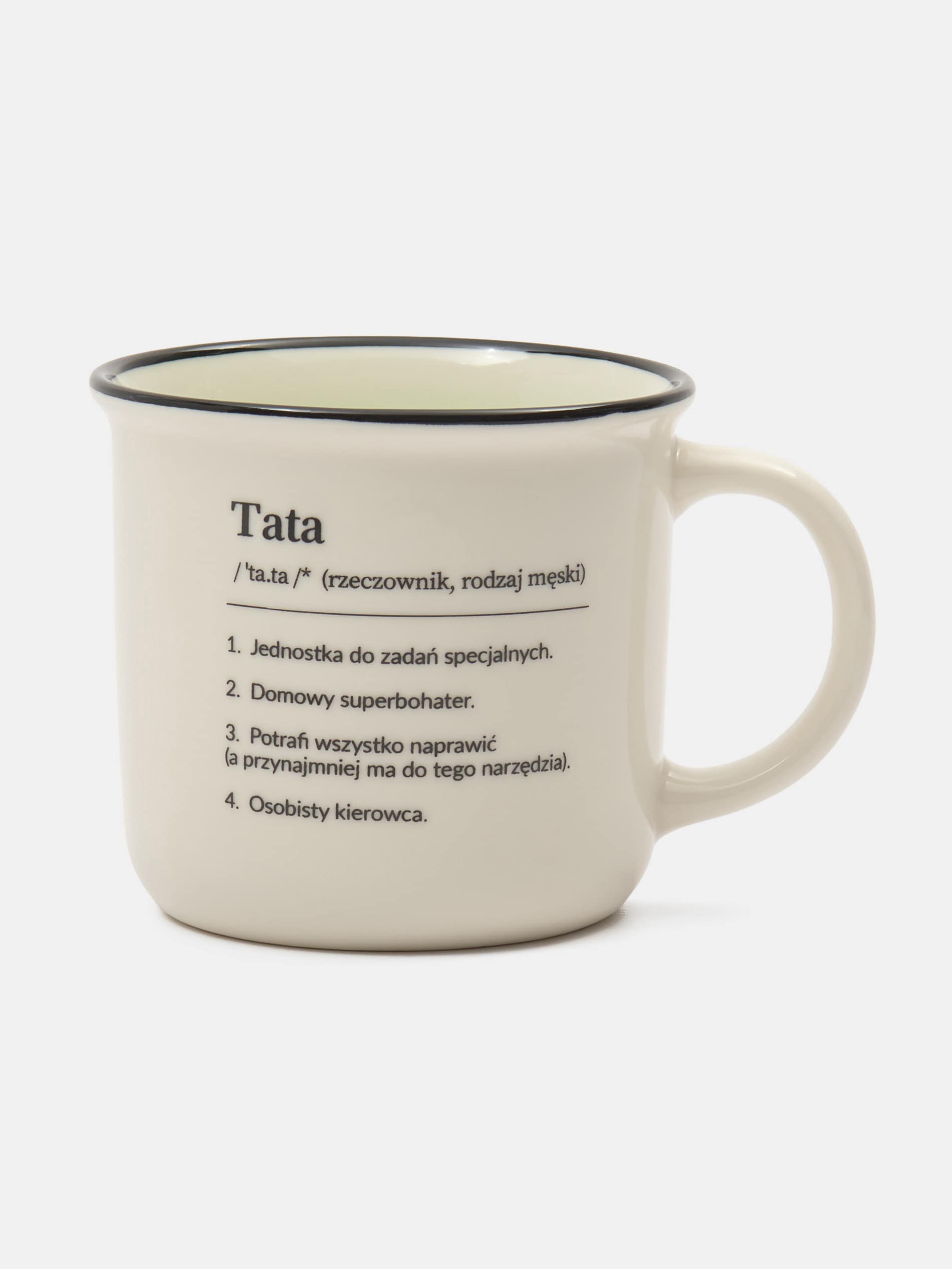 Ceramiczny kubek dla Taty