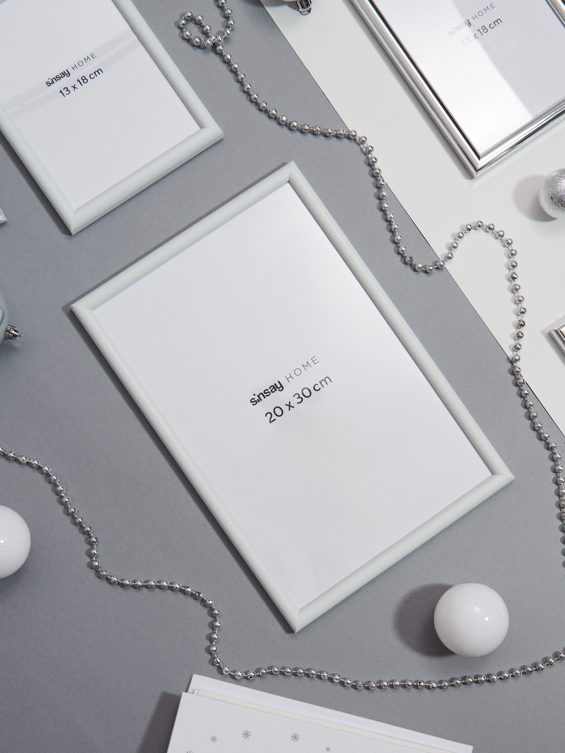 Sinsay - Κορνίζα - λευκο φωτογραφία