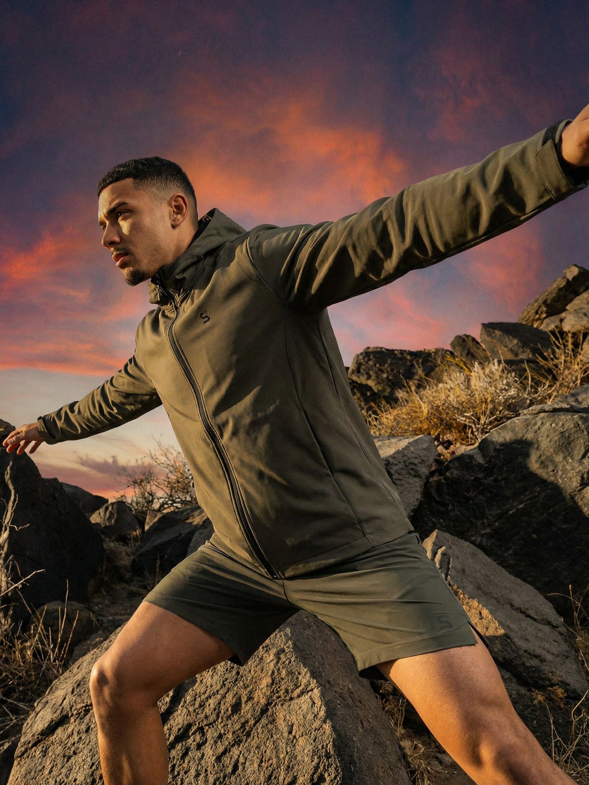 Wodoodporna kurtka softshell z kapturem