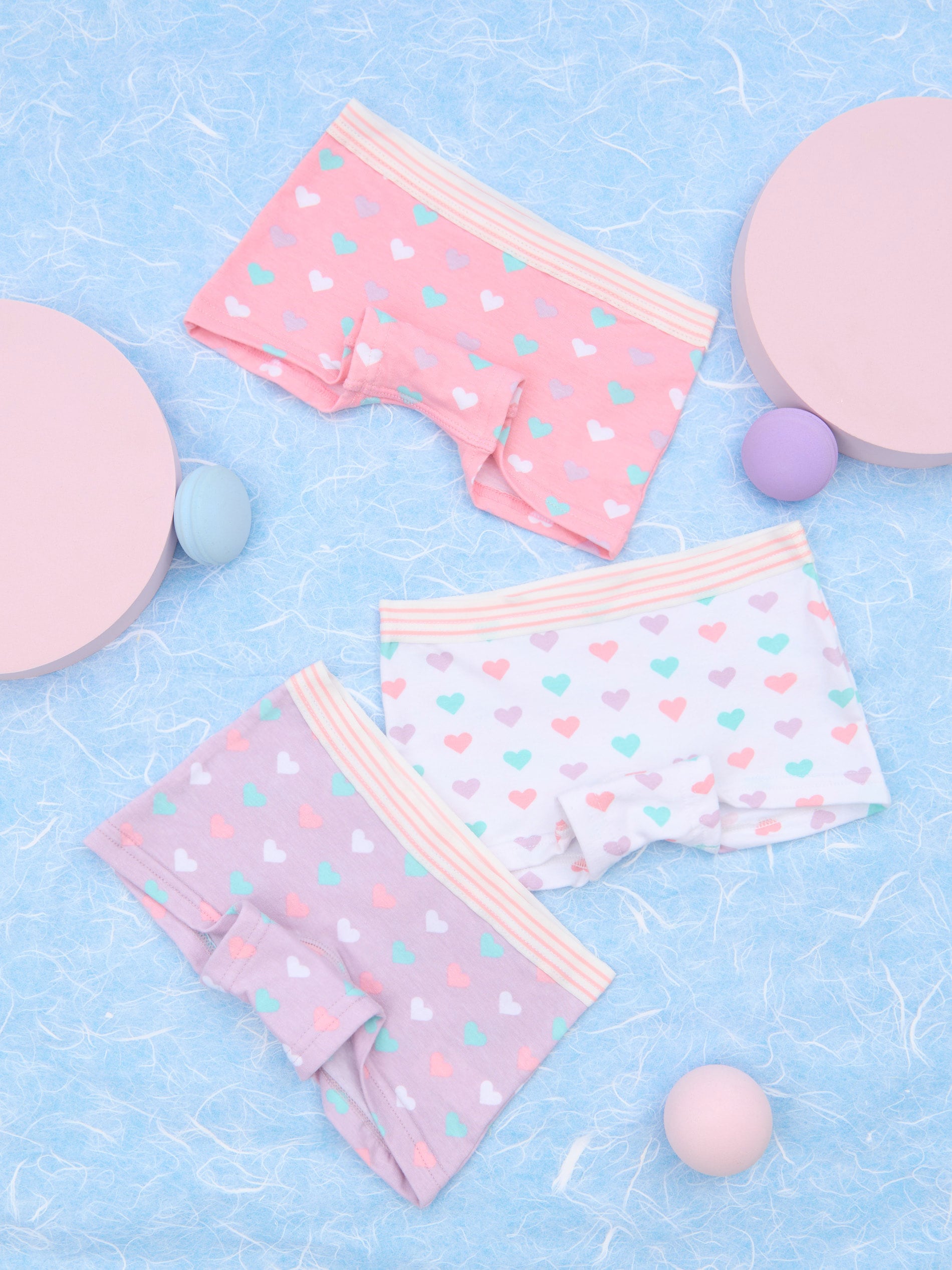 Sinsay - Majtki 3 pack - wielobarwny