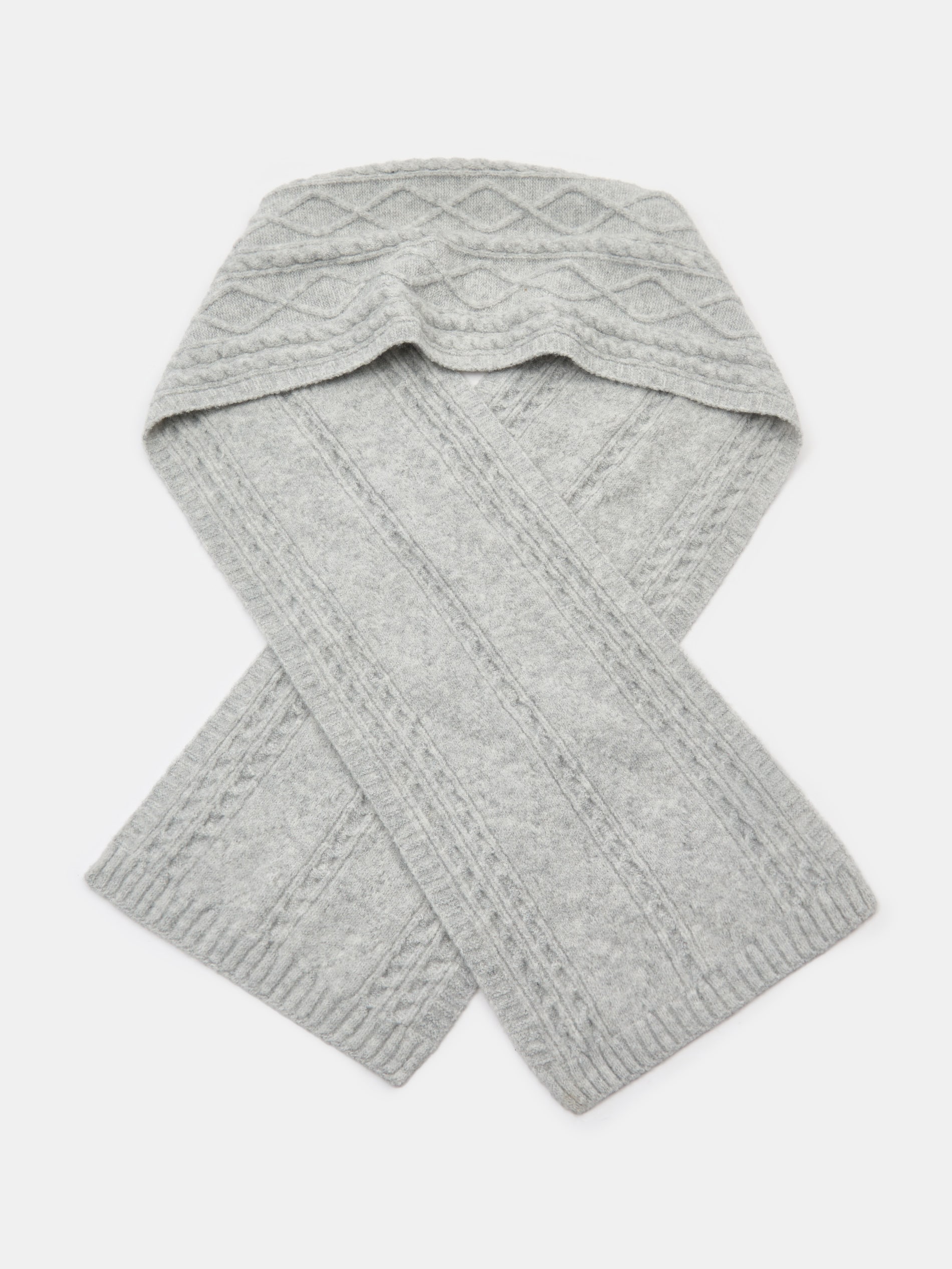 Sinsay - Κασκόλ - ανοιχτό γκρι φωτογραφία