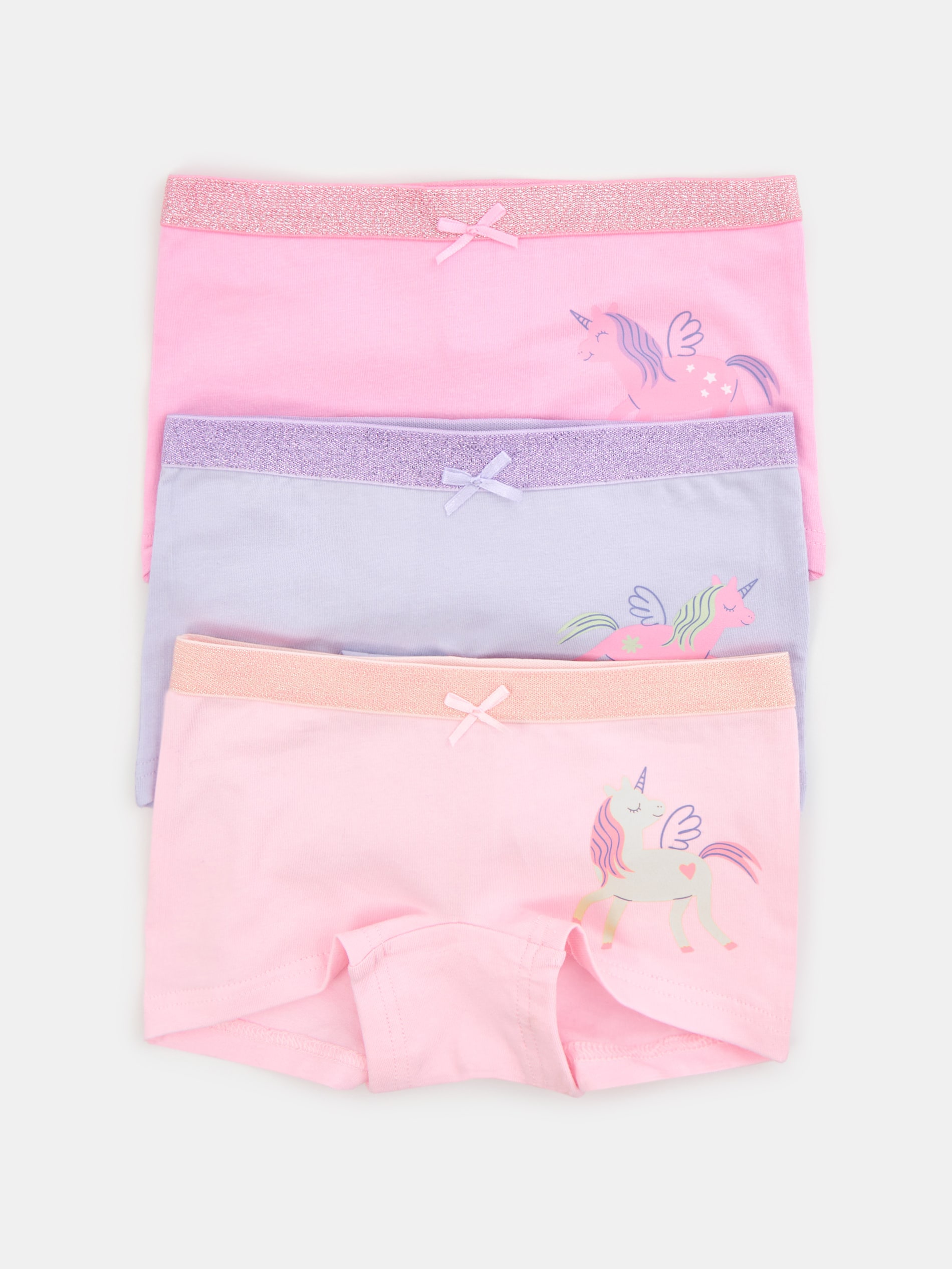 Sinsay - Bawełniane bokserki 3 pack - różowy