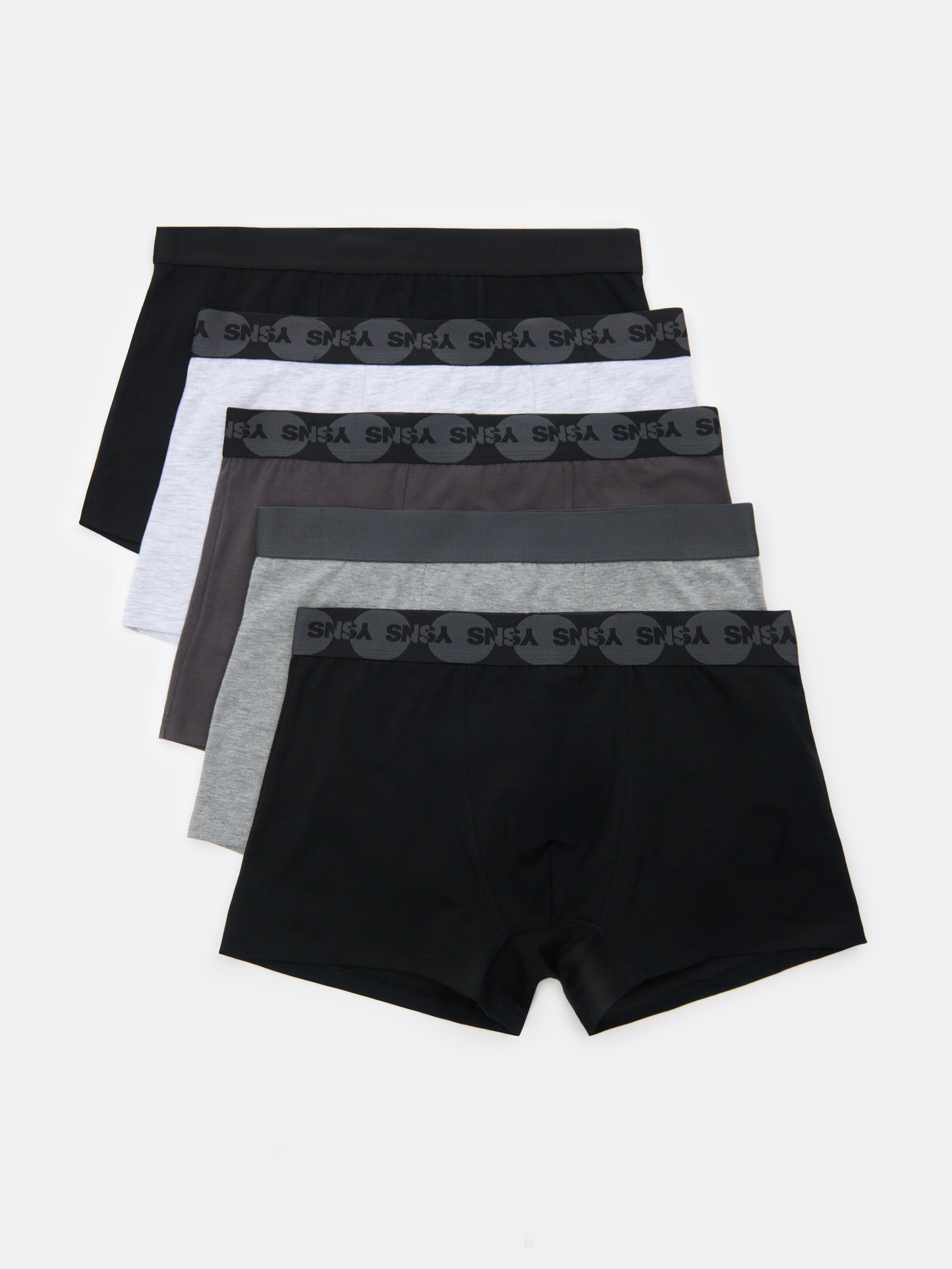 Sinsay - Bawełniane bokserki classic 5 pack - wielobarwny