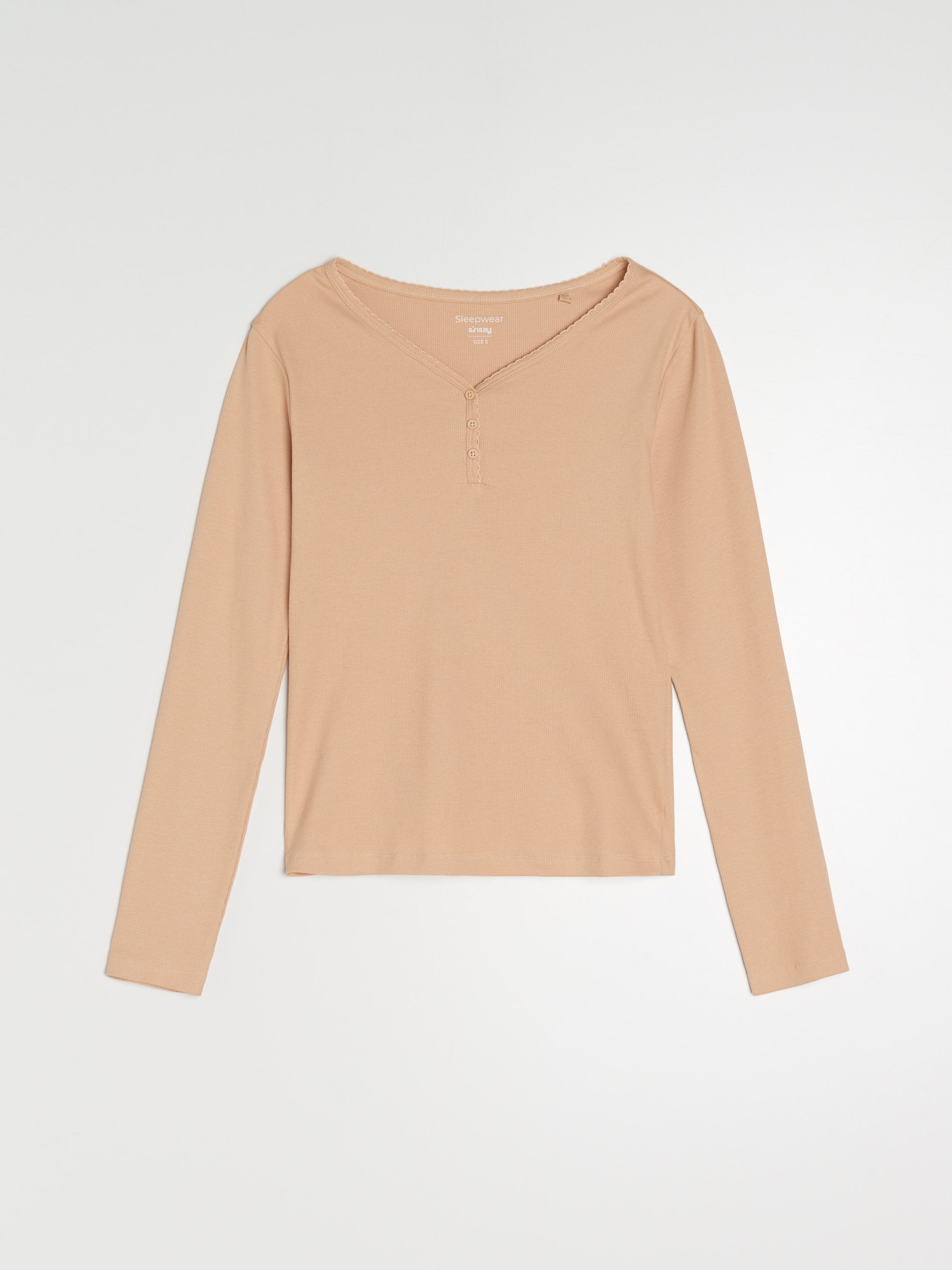 Sinsay - Βαμβακερή πιτζάμα δύο τεμαχίων - κοκκινο φωτογραφία