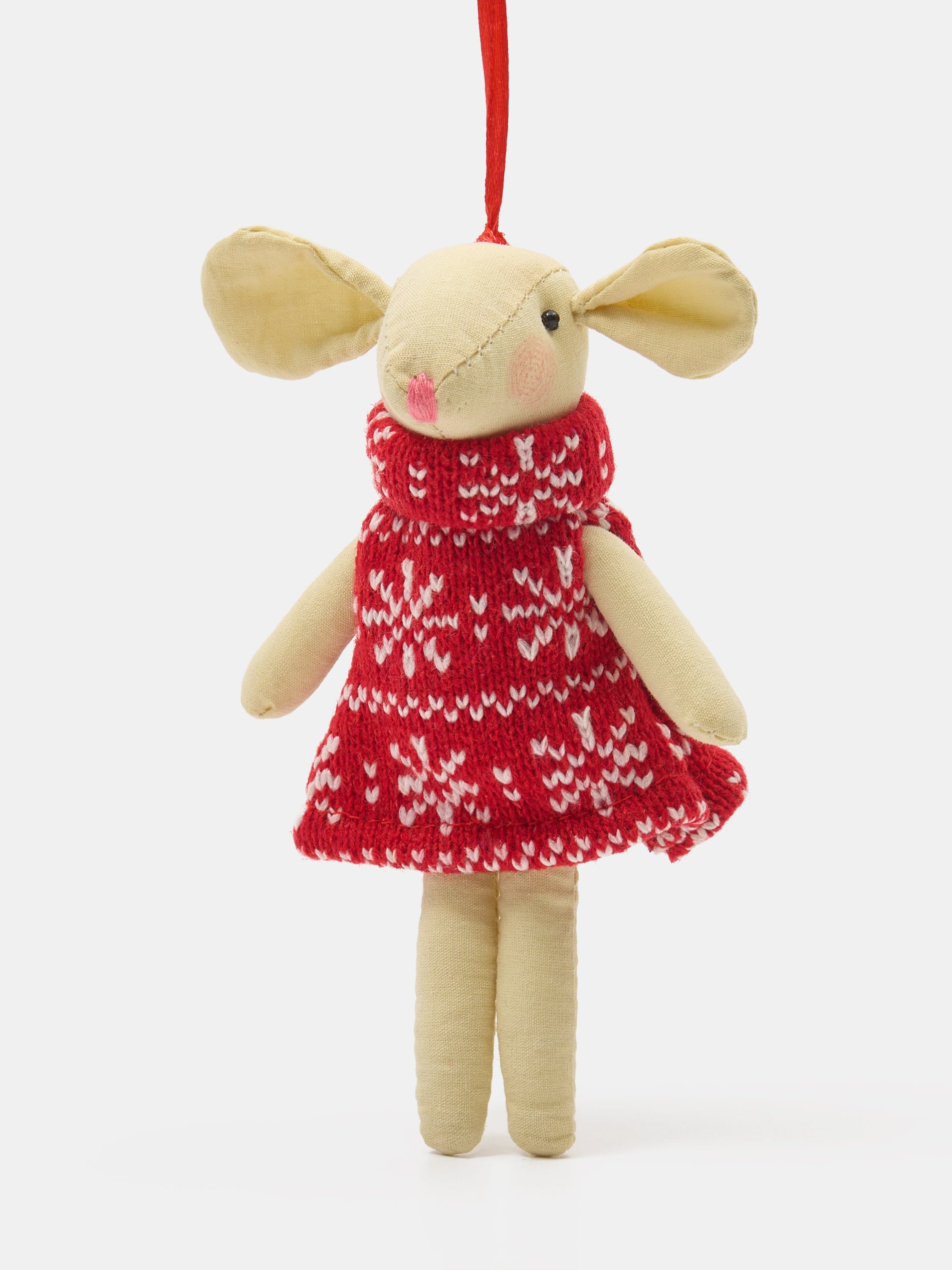 Sinsay - Χριστουγεννιάτικο διακοσμητικό σε σχήμα ποντικιού - κοκκινο φωτογραφία