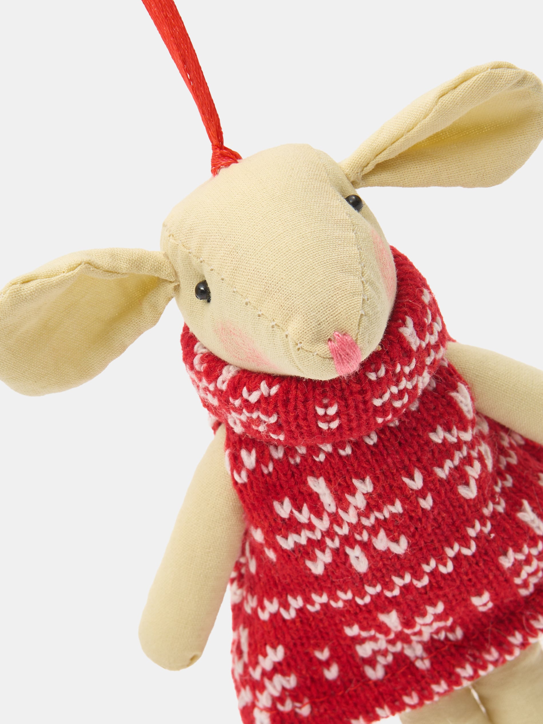 Sinsay - Χριστουγεννιάτικο διακοσμητικό σε σχήμα ποντικιού - κοκκινο φωτογραφία