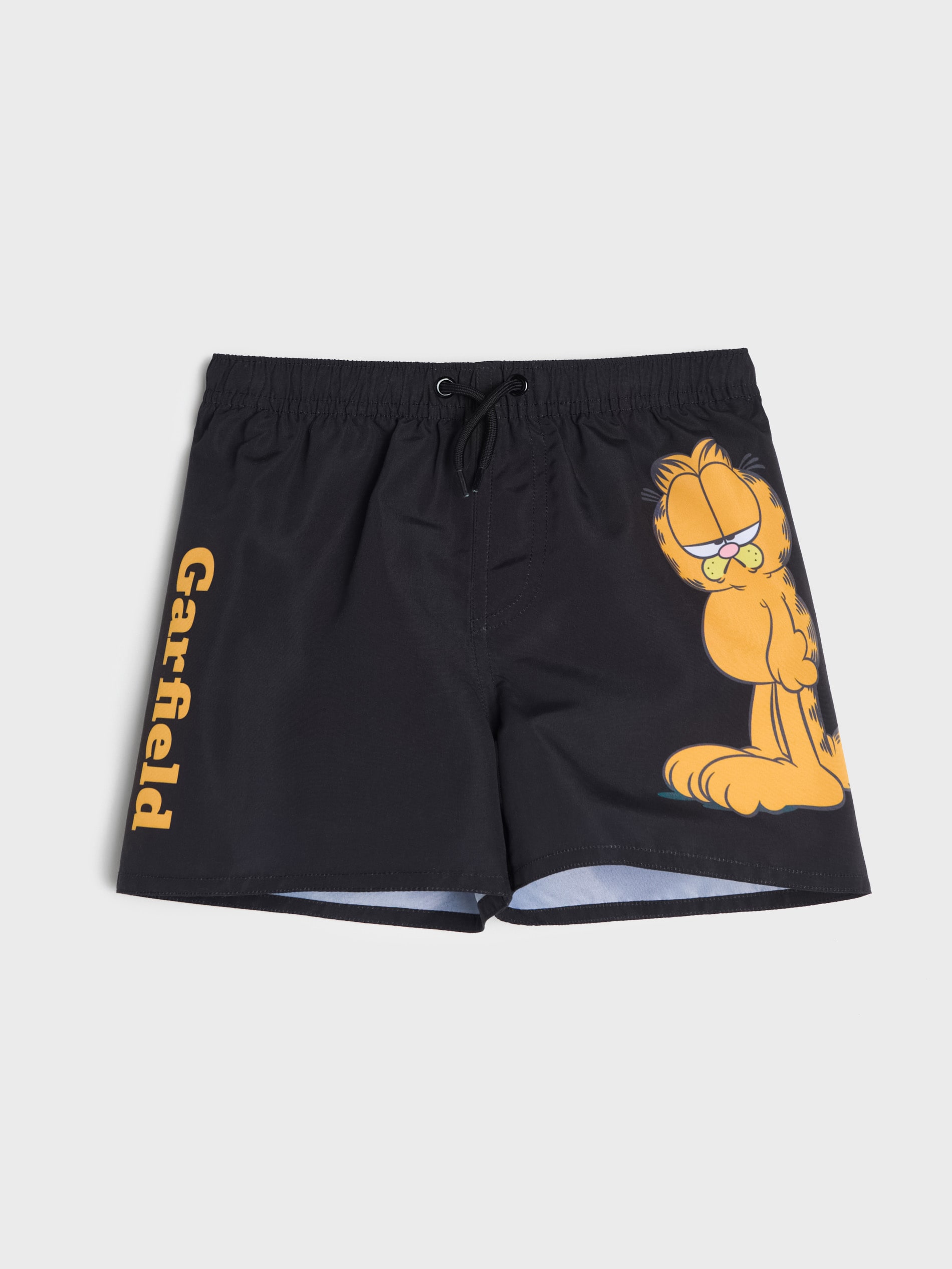 Sinsay - Szorty kąpielowe Garfield - czarny