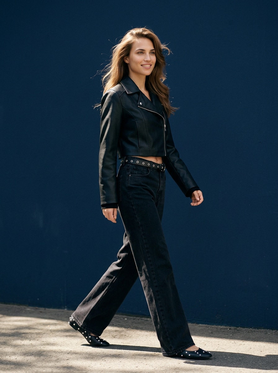 Sinsay - Jeansy wide leg - czarny