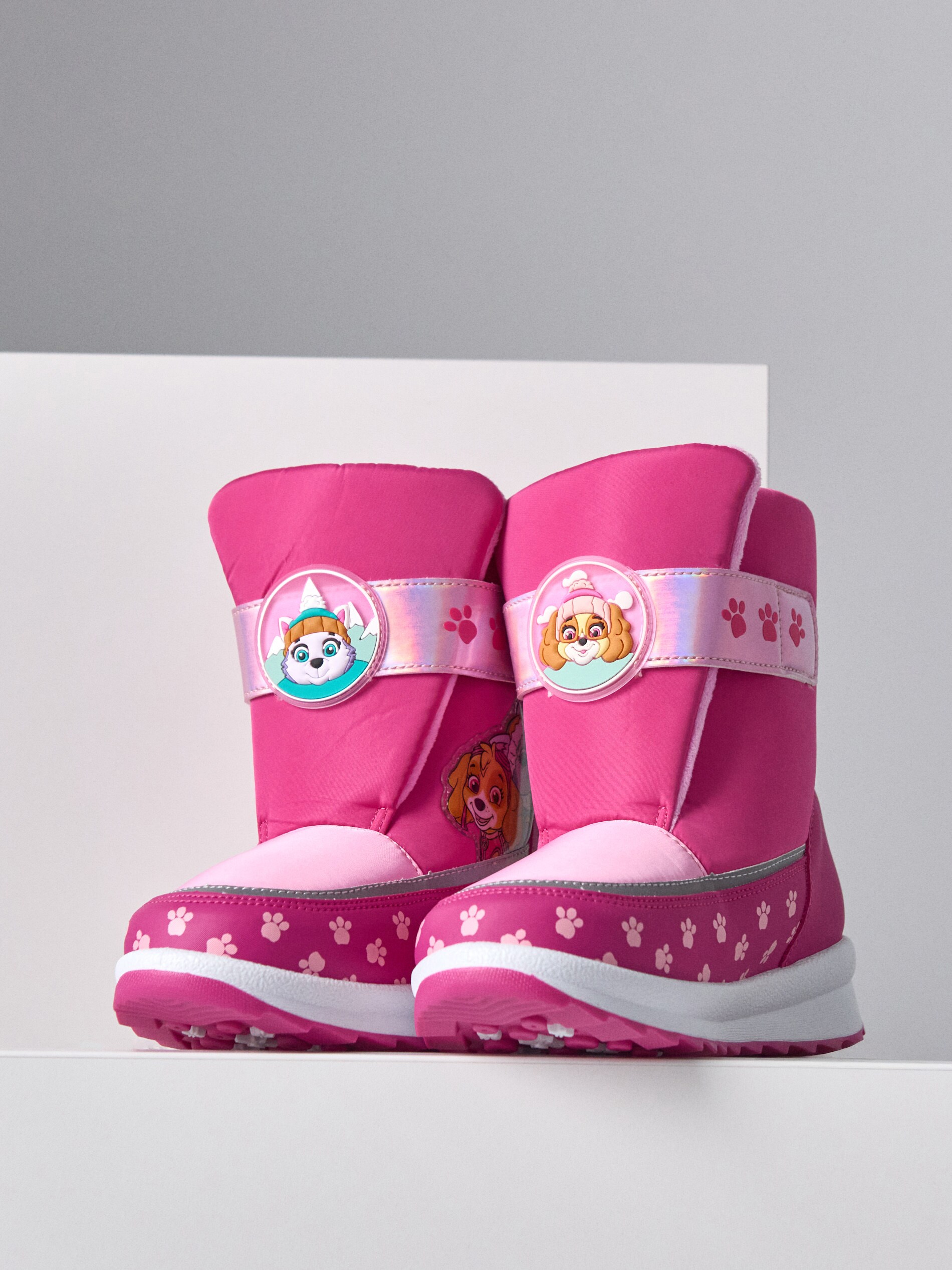 Sinsay - Μονωμένες χιονόμπουτες με κλείσιμο Velcro PAW Patrol - φουξια φωτογραφία
