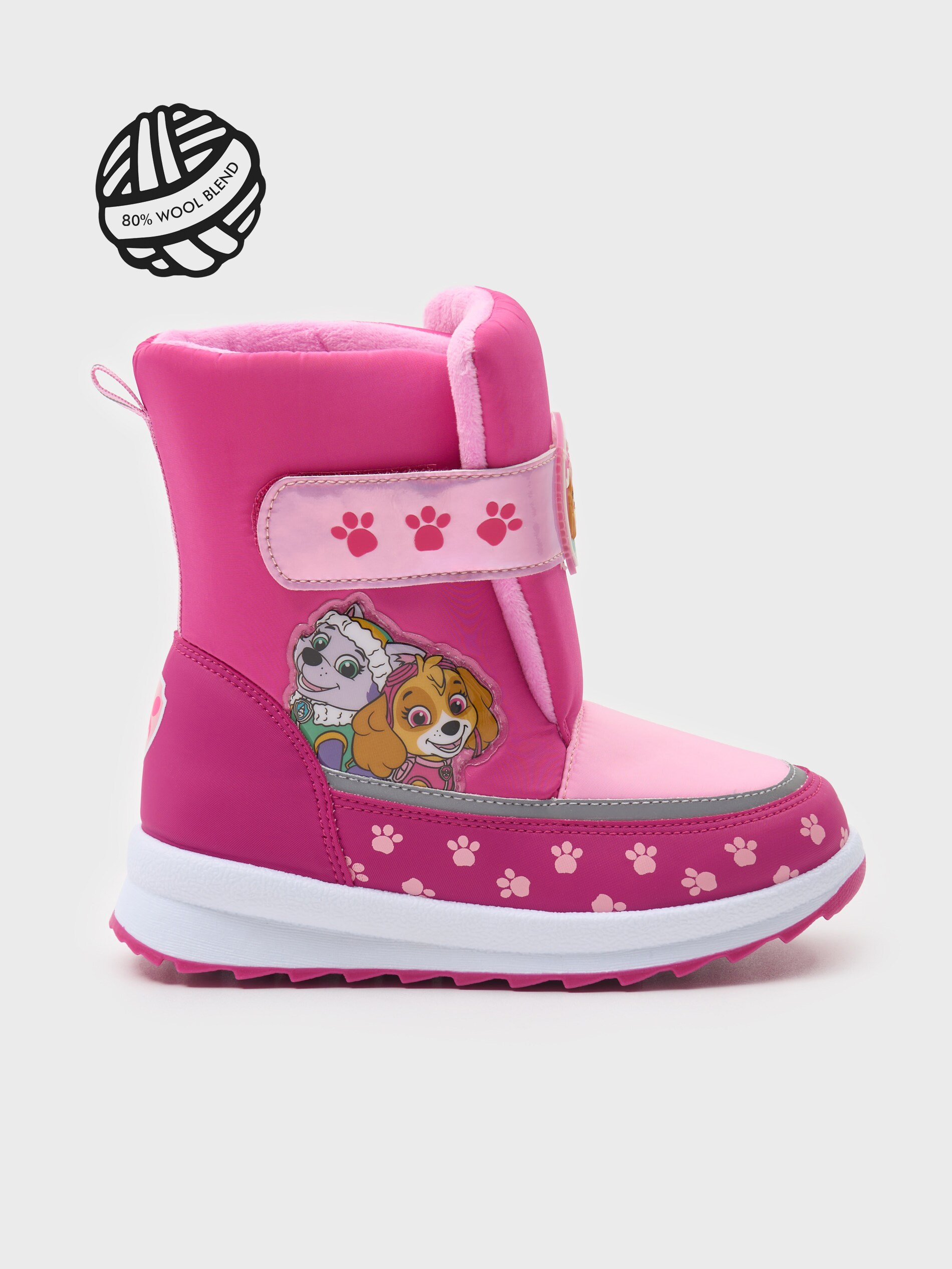 Sinsay - Μονωμένες χιονόμπουτες με κλείσιμο Velcro PAW Patrol - φουξια φωτογραφία