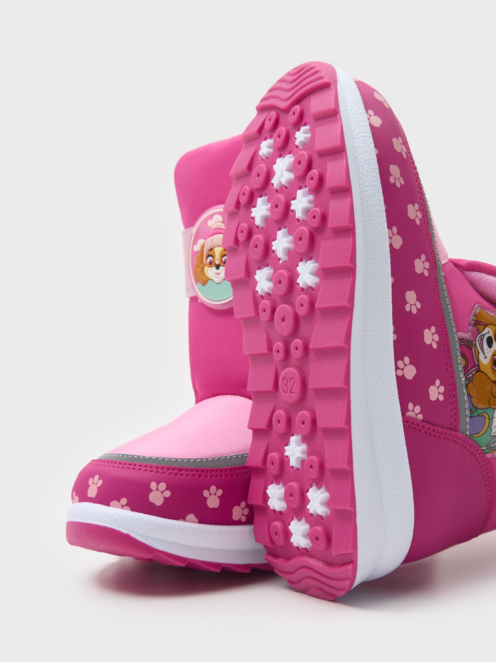 Sinsay - Μονωμένες χιονόμπουτες με κλείσιμο Velcro PAW Patrol - φουξια φωτογραφία