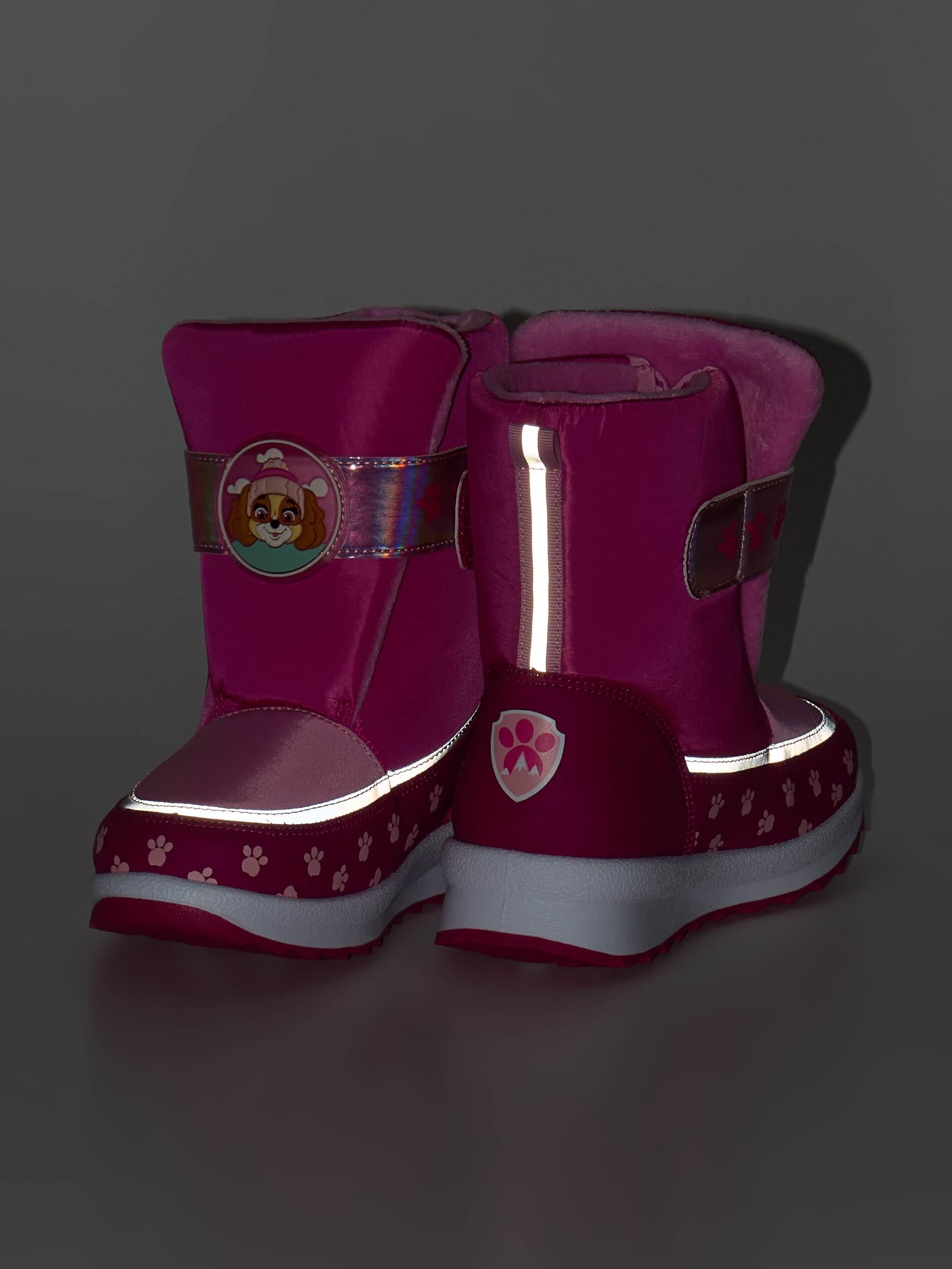Sinsay - Μονωμένες χιονόμπουτες με κλείσιμο Velcro PAW Patrol - φουξια φωτογραφία