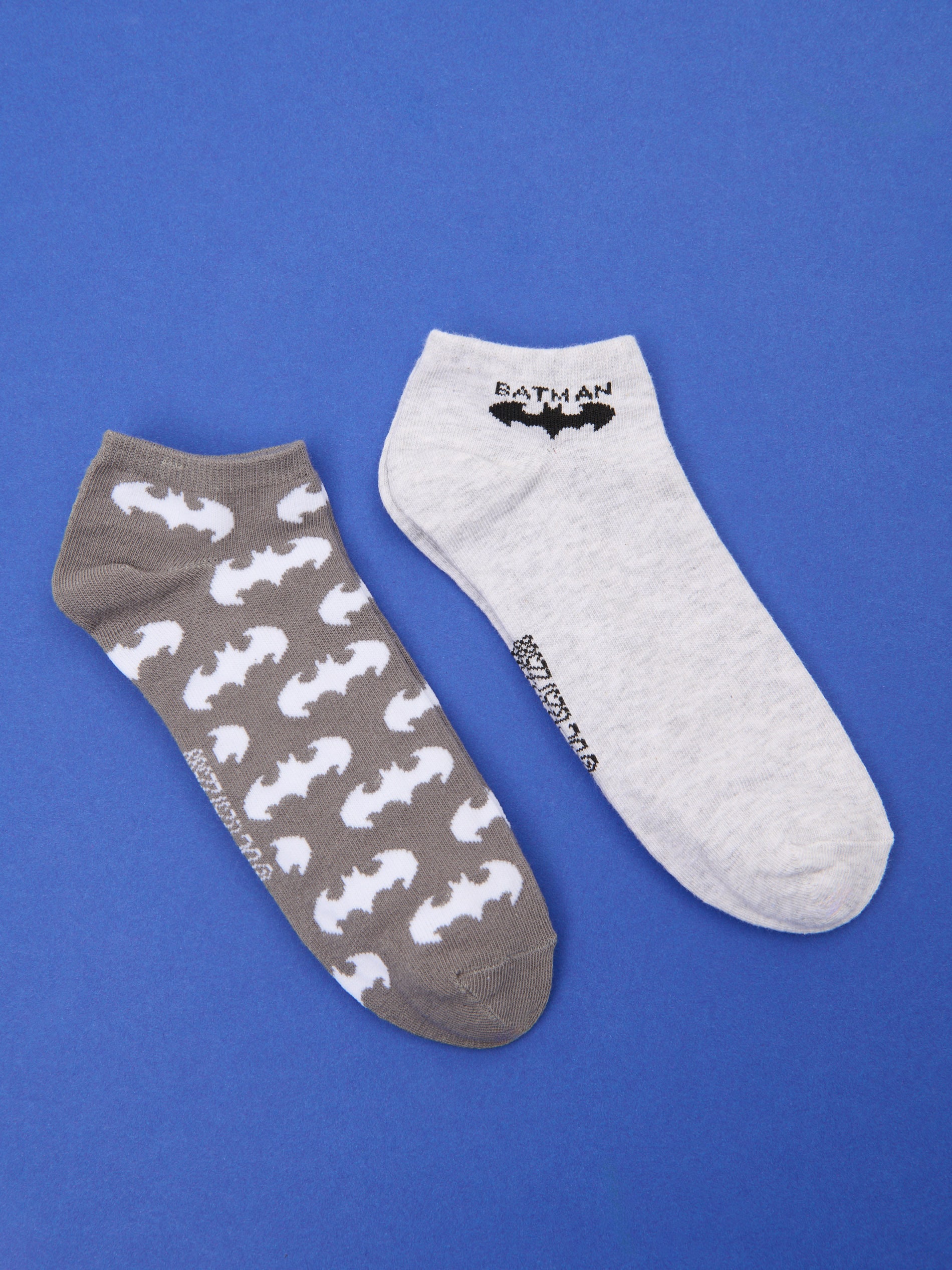 Sinsay - Skarpetki stopki 2 pack Batman - wielobarwny