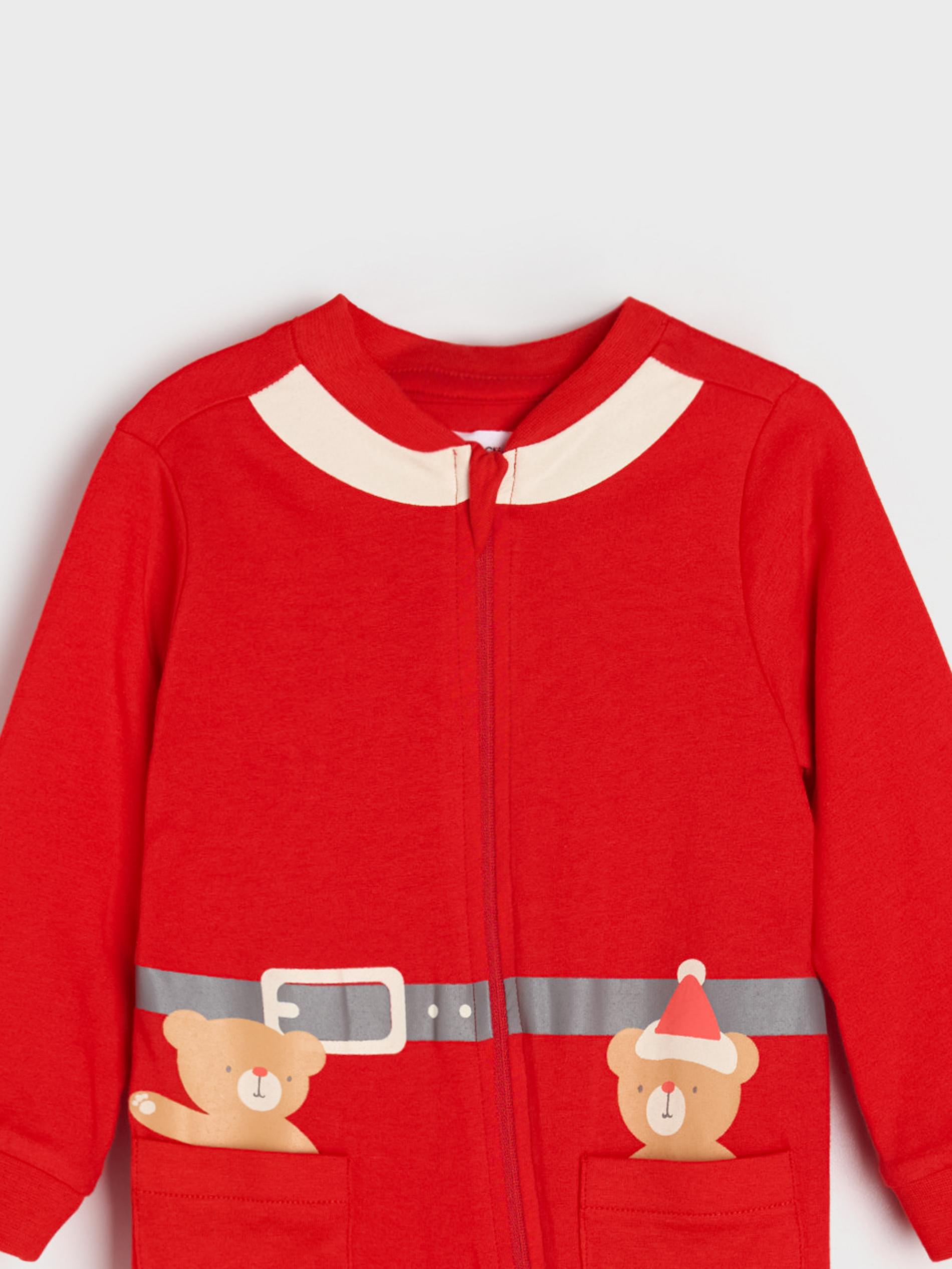 Sinsay - Φορμάκι με φερμουάρ - κοκκινο φωτογραφία