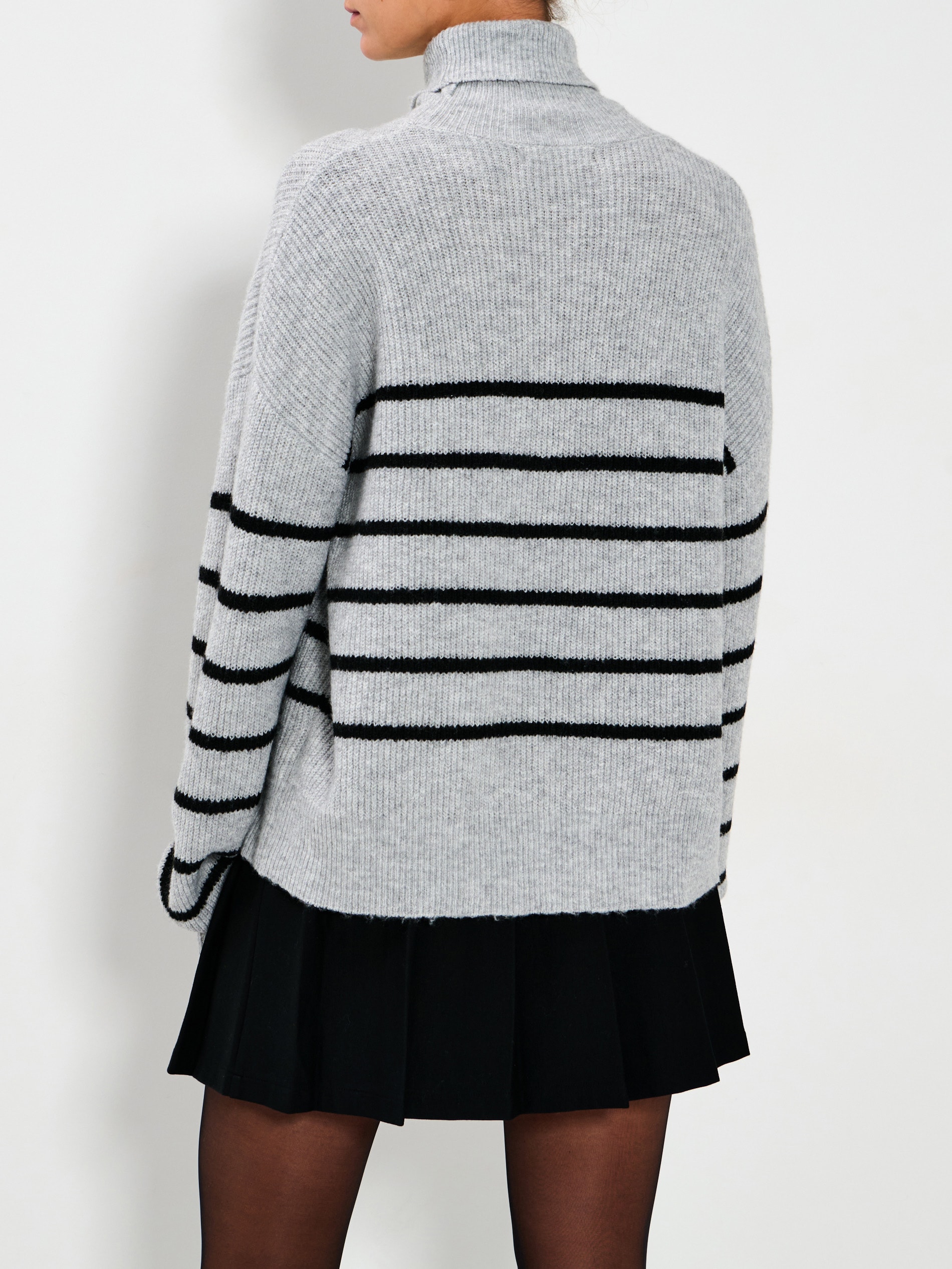 Sinsay - Ζιβάγκο με ρίγες - ανοιχτό γκρι φωτογραφία