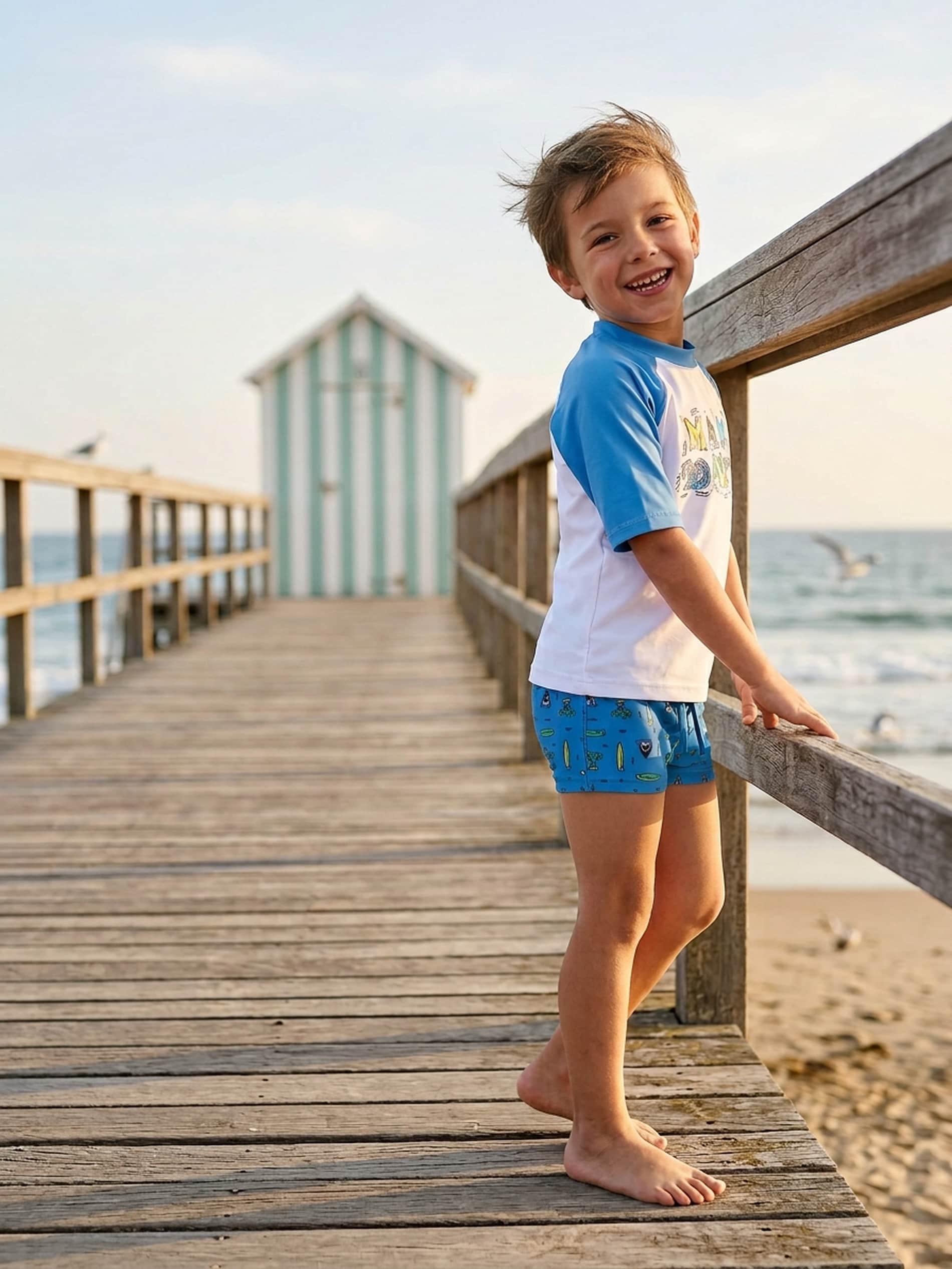 Sinsay - Strój kąpielowy UV 50 - wielobarwny