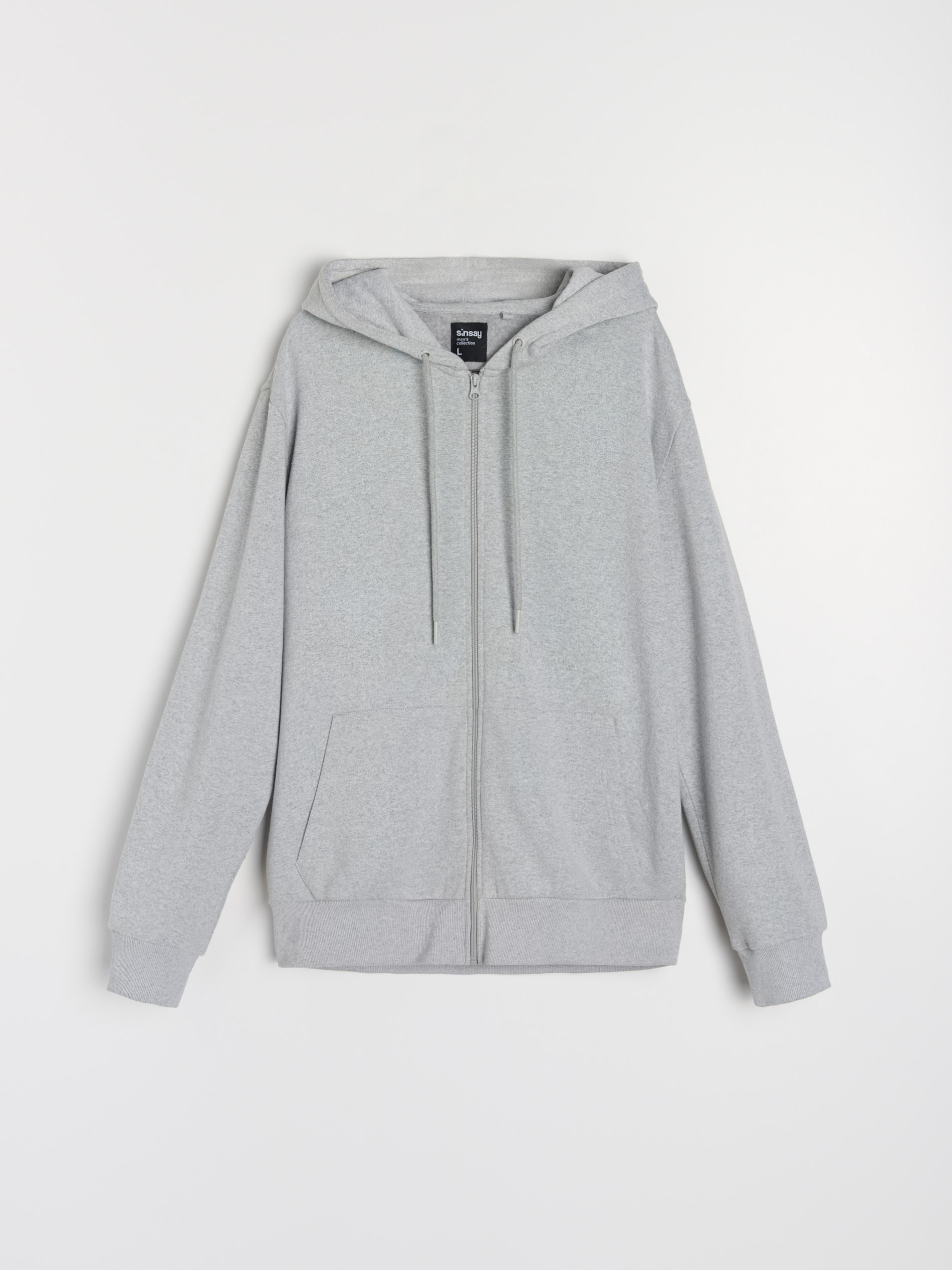 Sinsay - Bluza z kapturem - szary