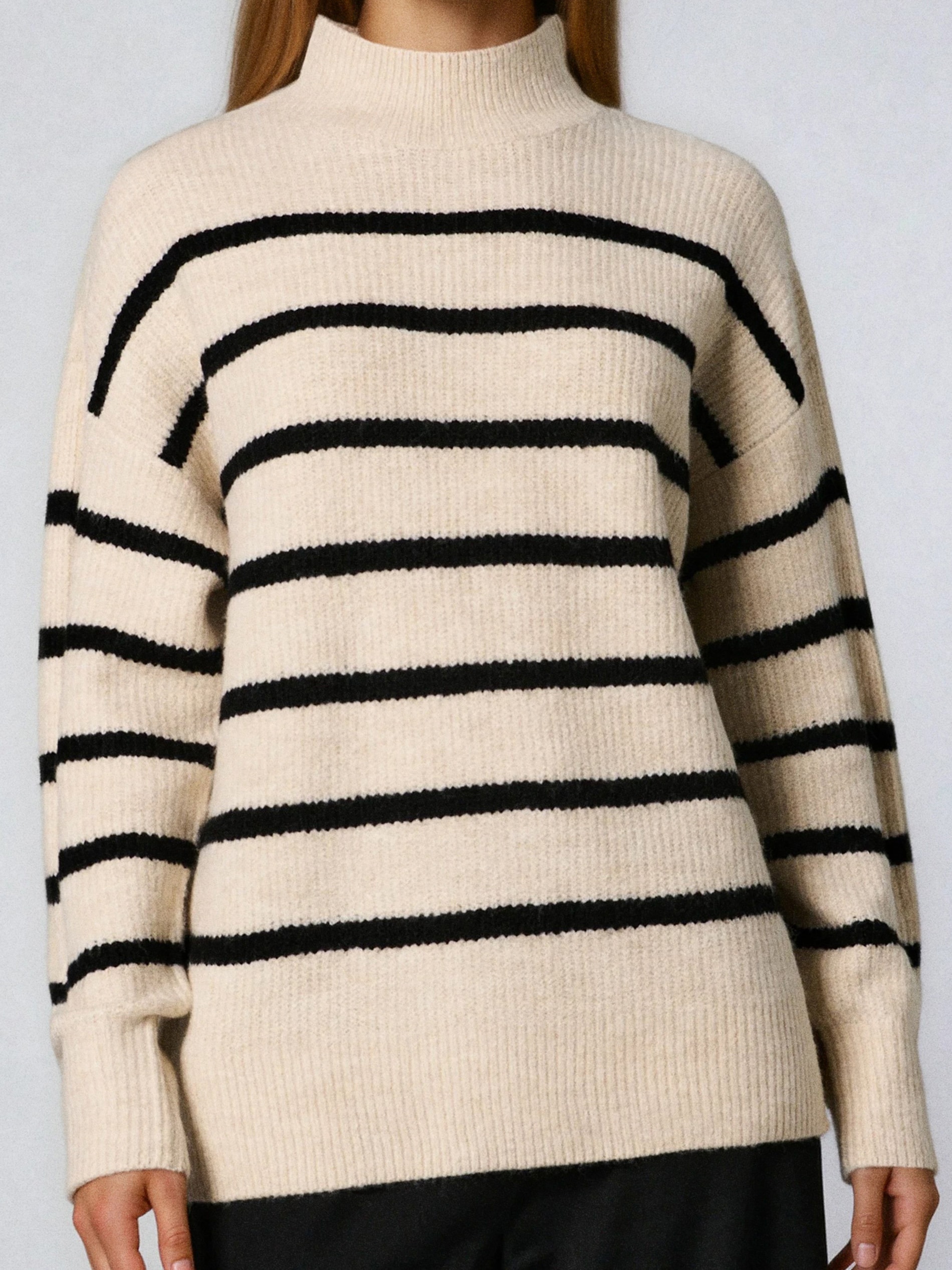 Sinsay - Πλεκτό με ριμπ ύφανση και ρίγες - αλλο φωτογραφία