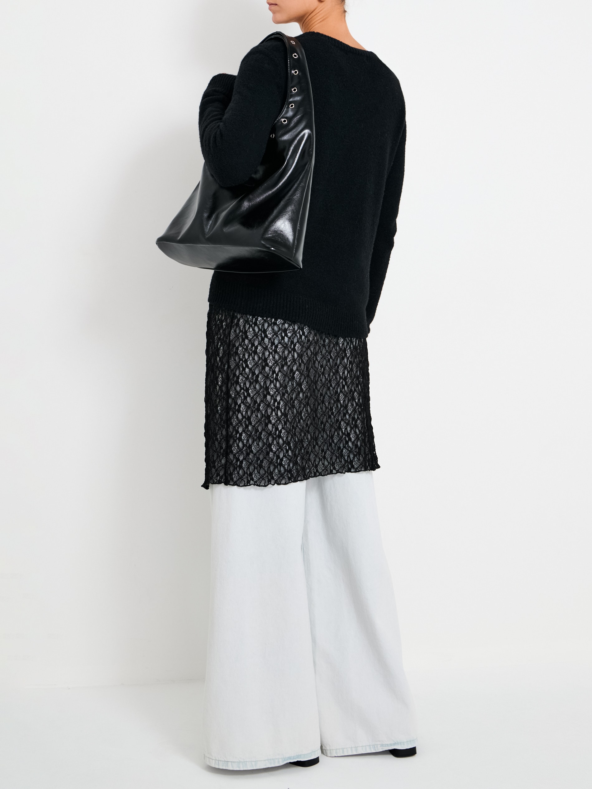 Sinsay - LADIES` SWEATER - μαυρο φωτογραφία