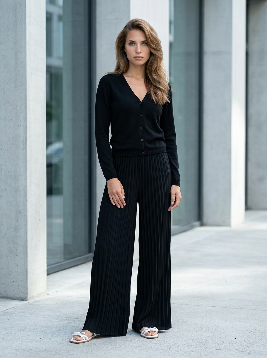 Sinsay - Kardigan z domieszką wełny i wiskozy - czarny