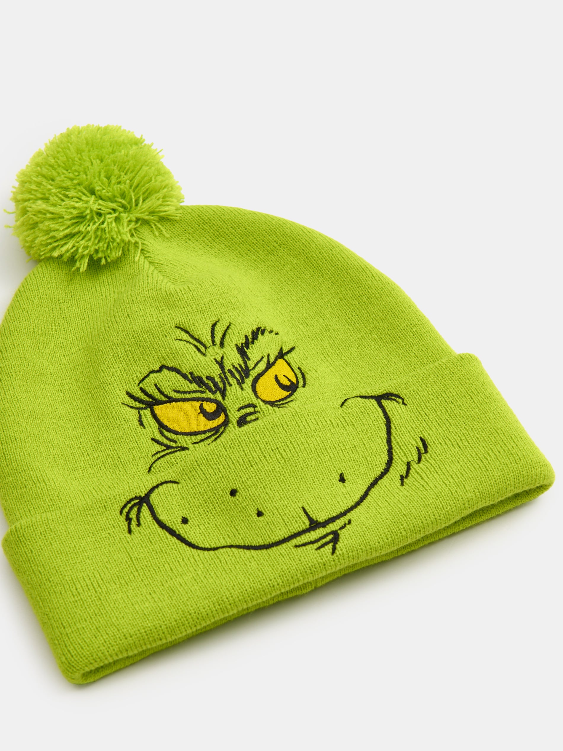 Sinsay - Σκουφάκι Grinch - κιτρινο πρασινο φωτογραφία