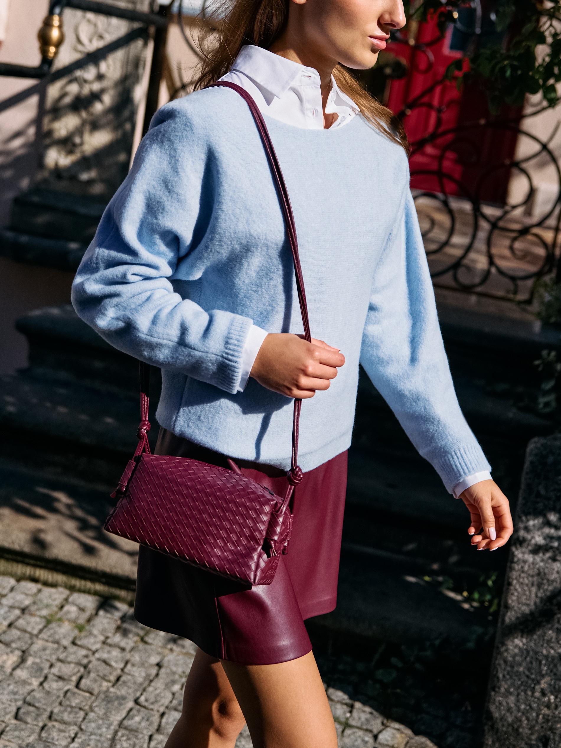 Sinsay - Sweter basic - niebieski