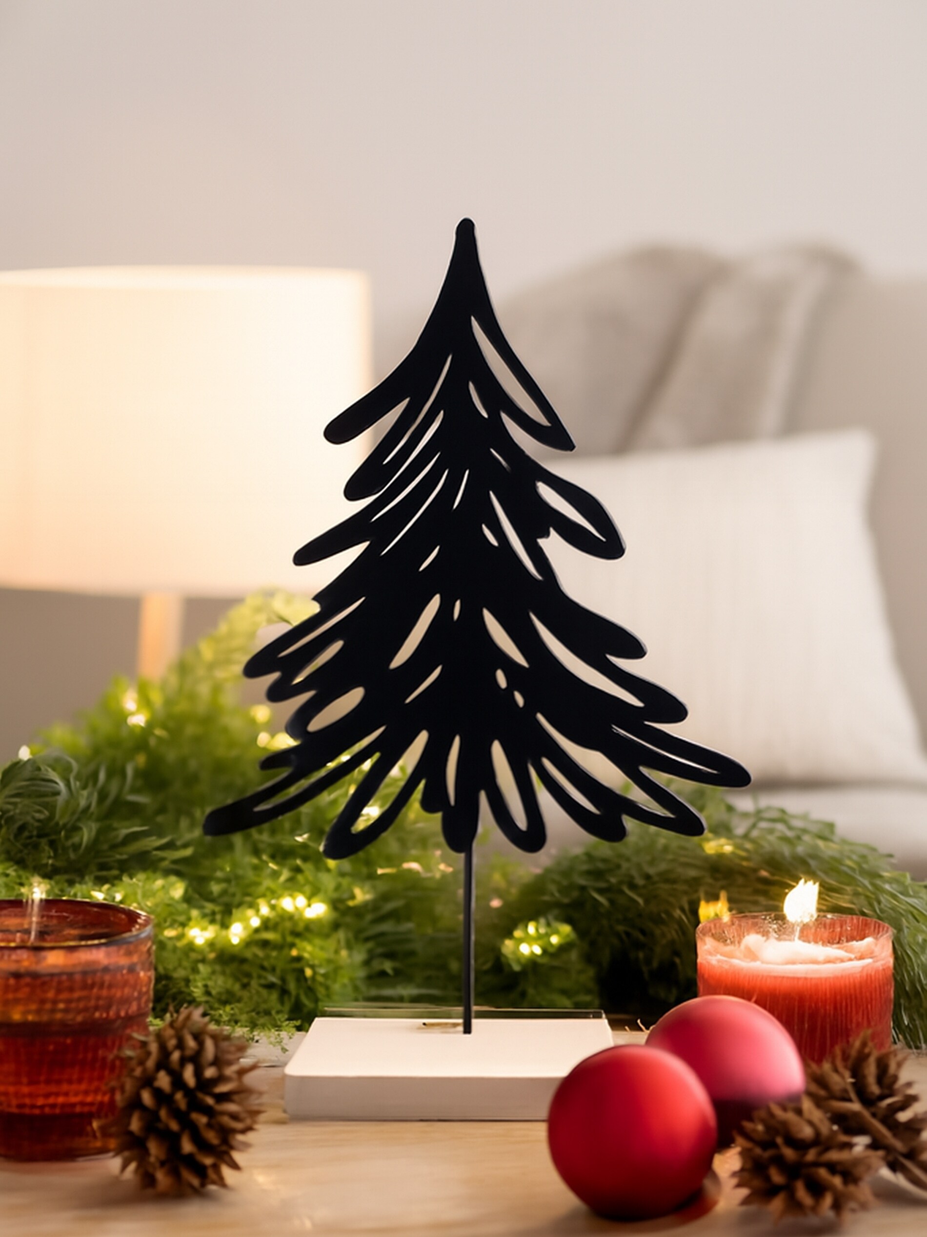 Sinsay - Χριστουγεννιάτικη διακόσμηση - μαυρο φωτογραφία