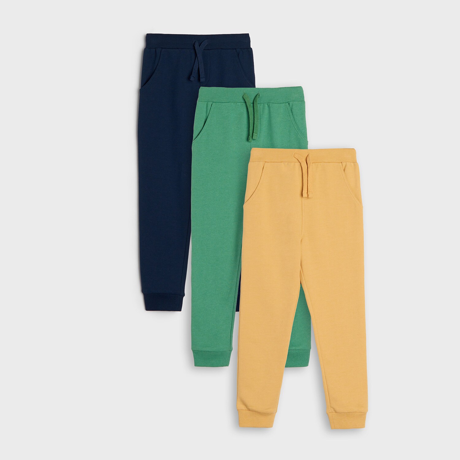 Sinsay – Set de 3 perechi de pantaloni sport jogger – Verde answear.ro