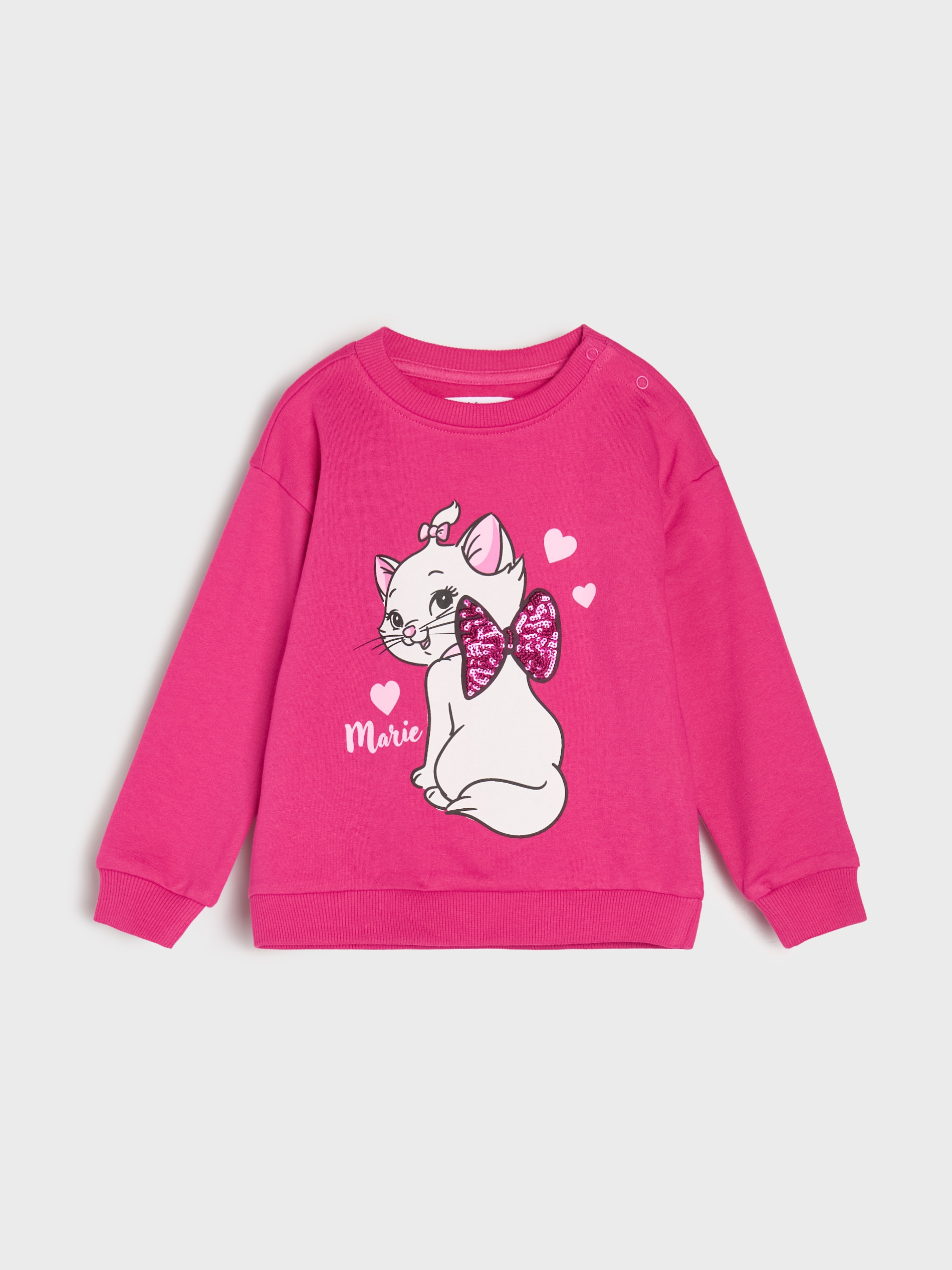 Sinsay - Σετ με φούτερ και κολάν Marie - χρωμα της ορχιδεας φωτογραφία