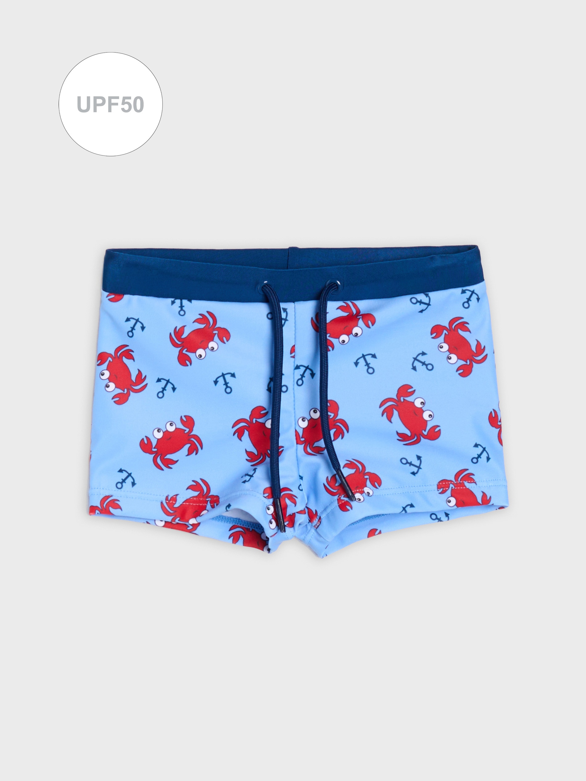 Sinsay - Kąpielówki UPF 50 w kraby - błękitny