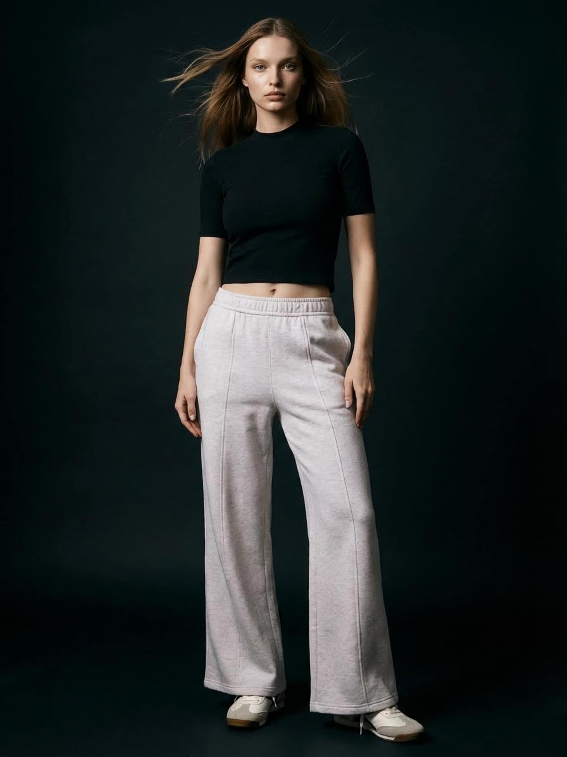 Sinsay - Spodnie wide leg - Inny