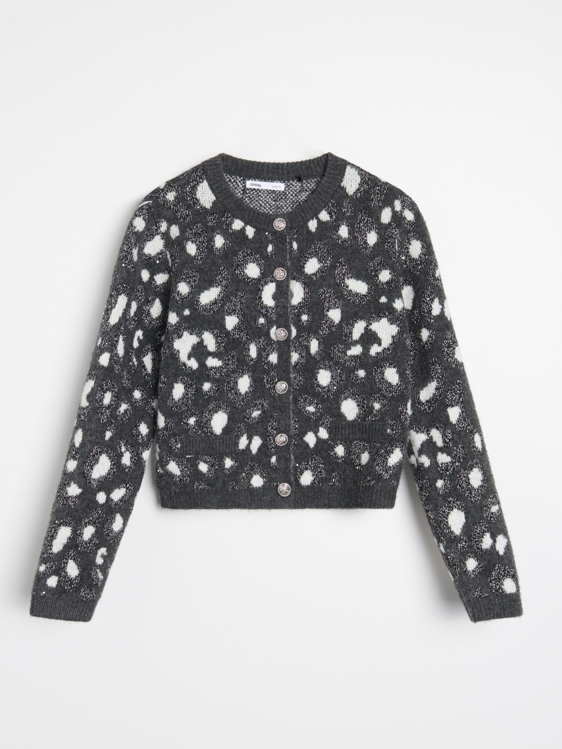 Sinsay - Καρντιγκάν με σχέδιο - πολυχρωμο φωτογραφία