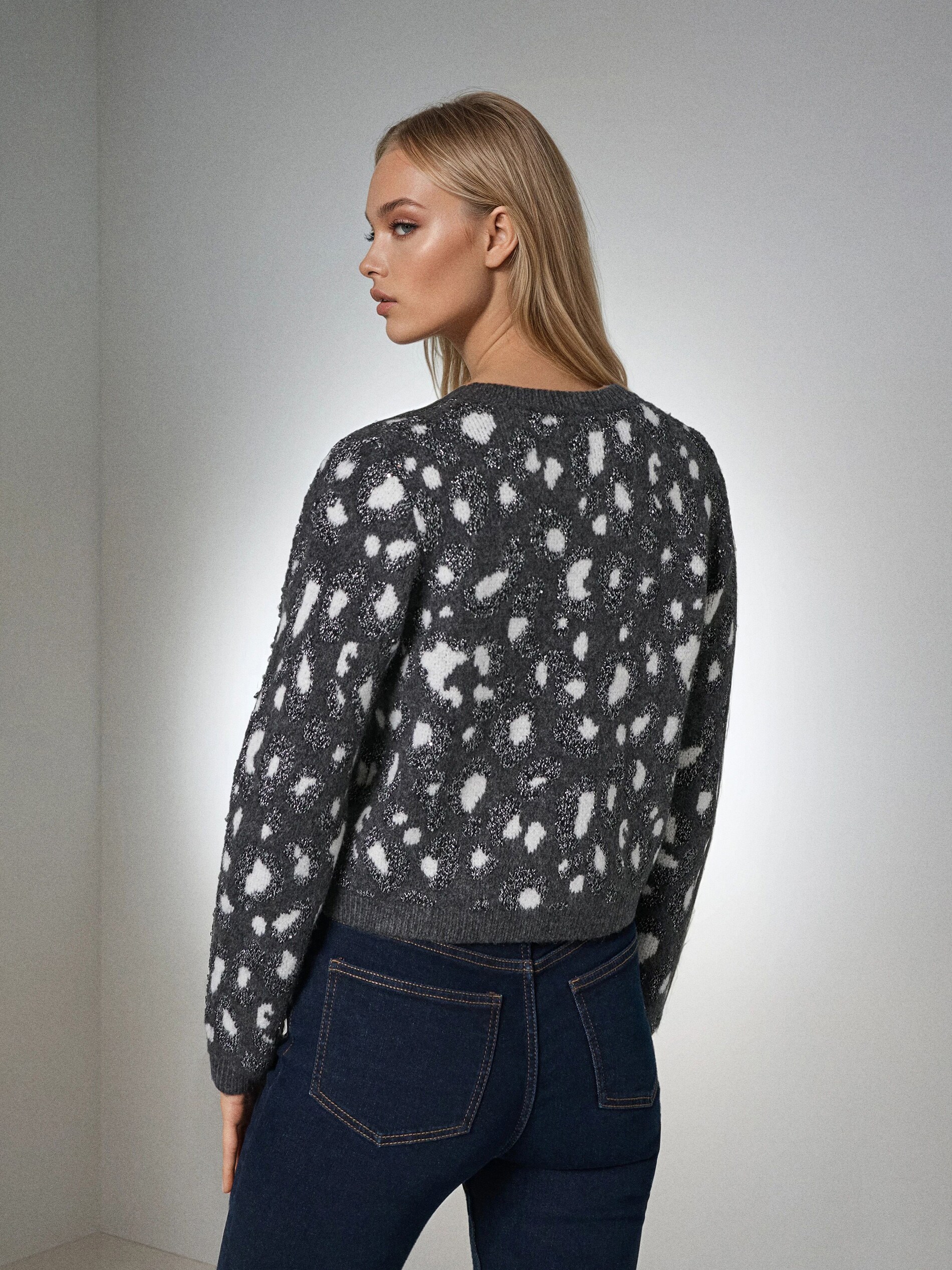 Sinsay - Καρντιγκάν με σχέδιο - πολυχρωμο φωτογραφία