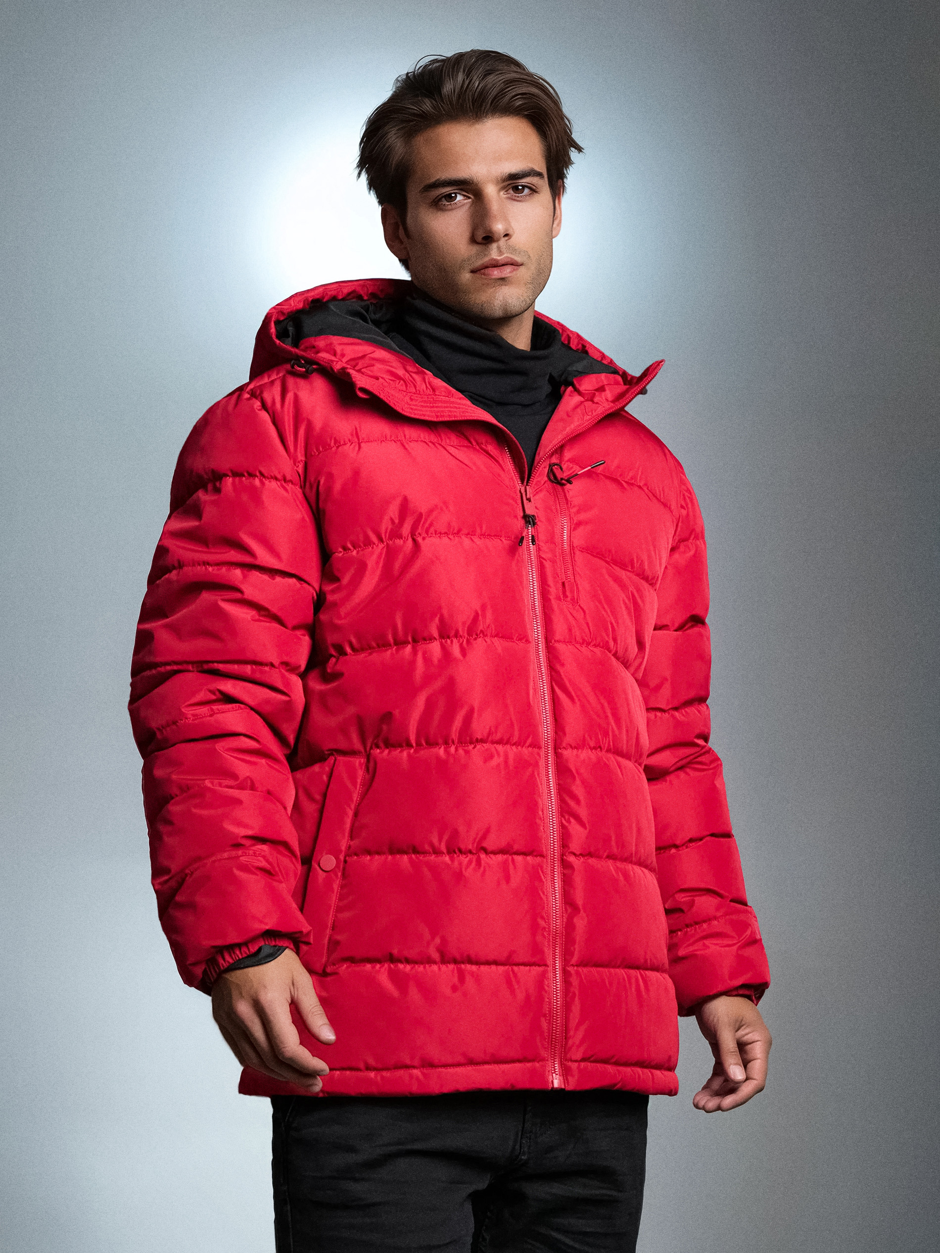 Sinsay - Καπιτονέ τζάκετ - κοκκινο φωτογραφία