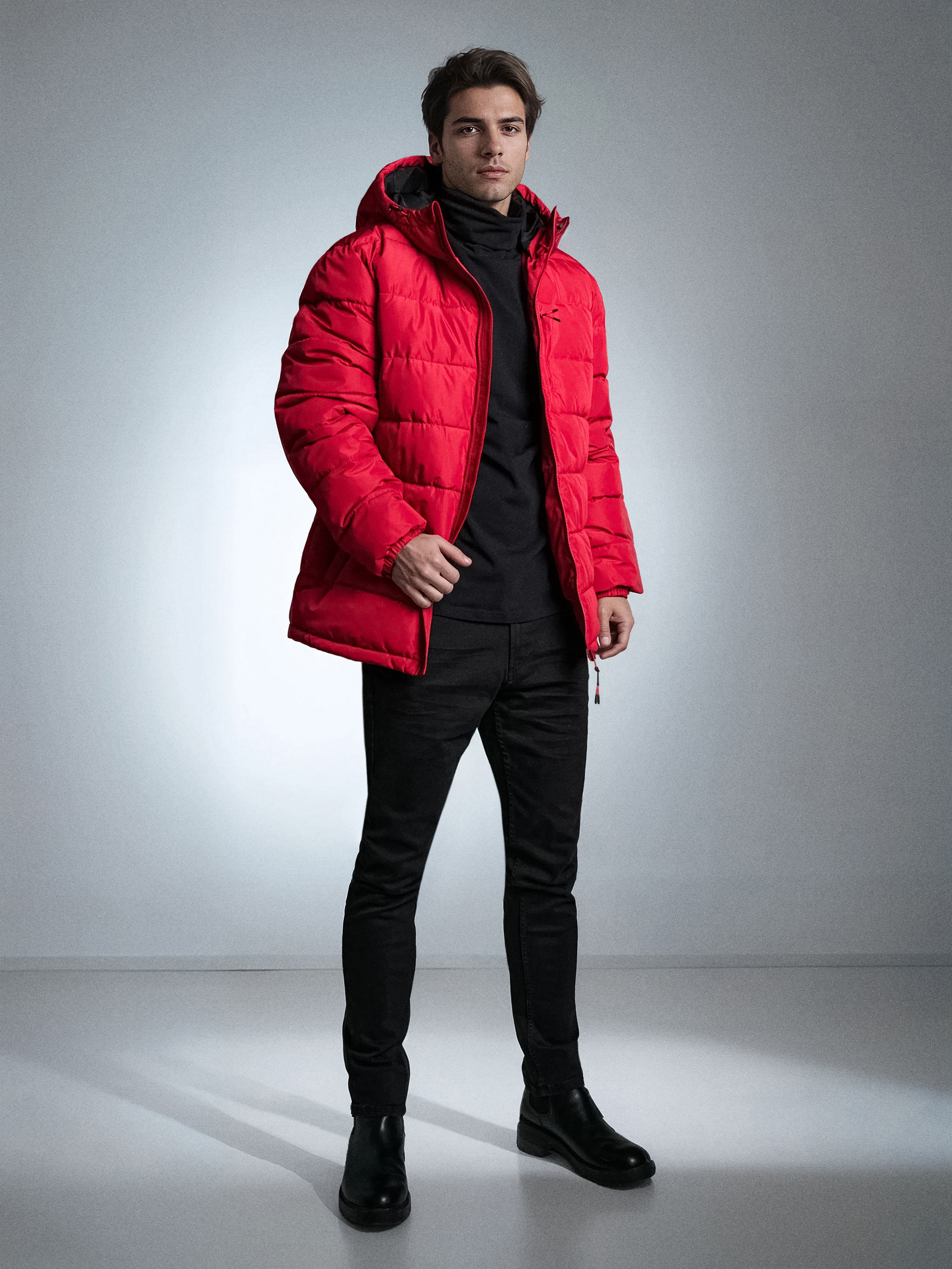 Sinsay - Καπιτονέ τζάκετ - κοκκινο φωτογραφία