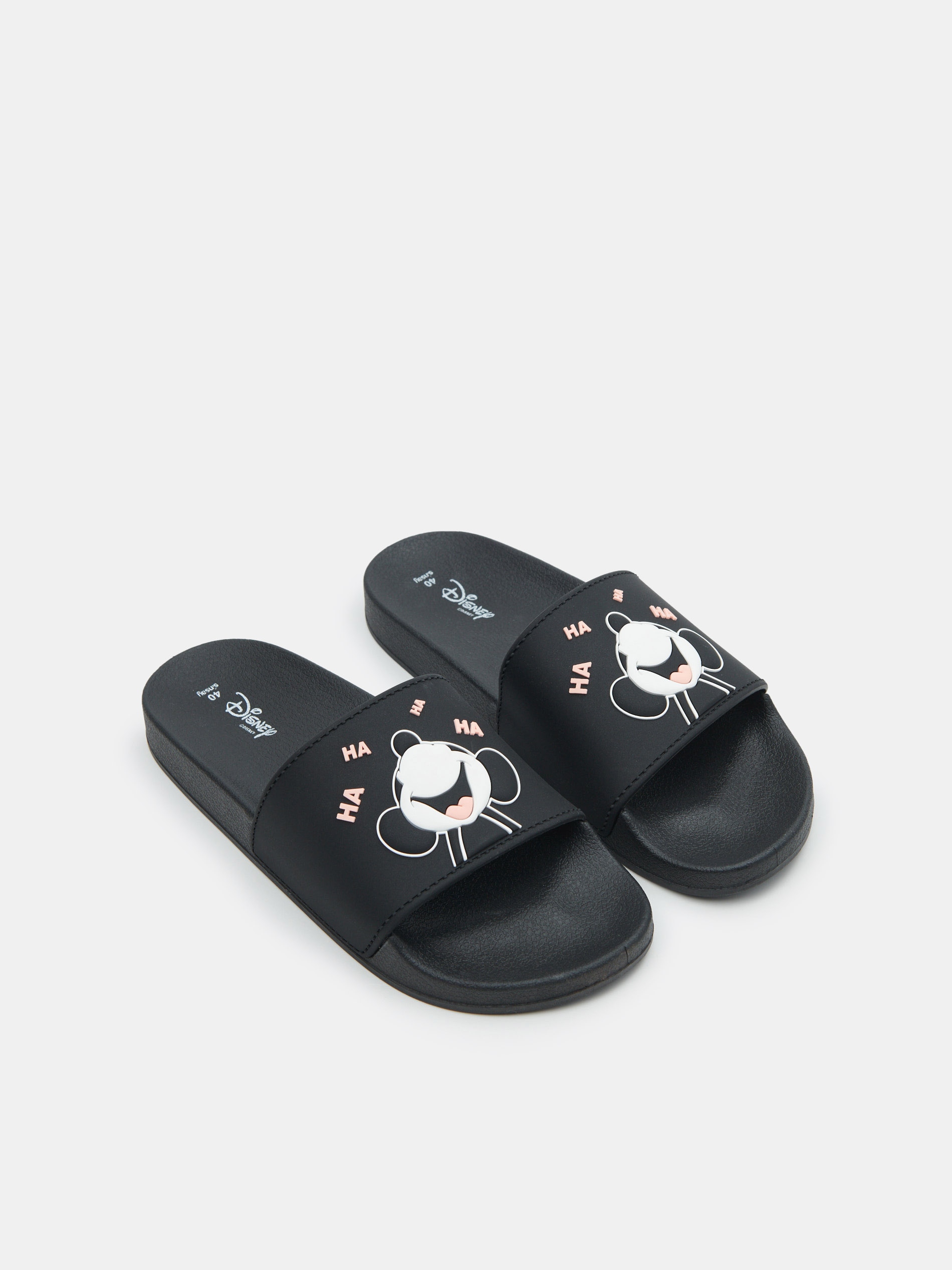 Sinsay - Mickey Mouse papucs - Fekete termék 2. képe