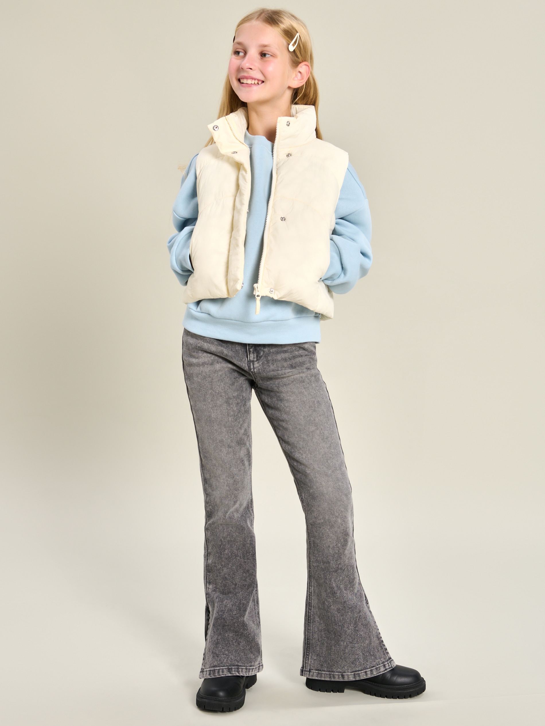 Sinsay - Γιλέκο - κρεμ φωτογραφία