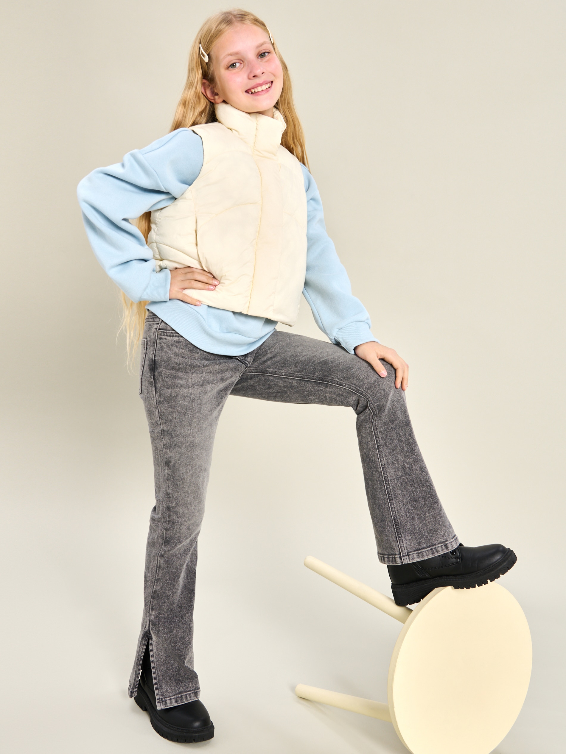 Sinsay - Γιλέκο - κρεμ φωτογραφία