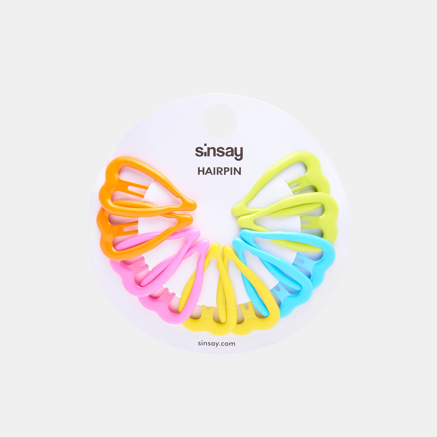 Sinsay - Set de 10 agrafe de păr - Multicolor