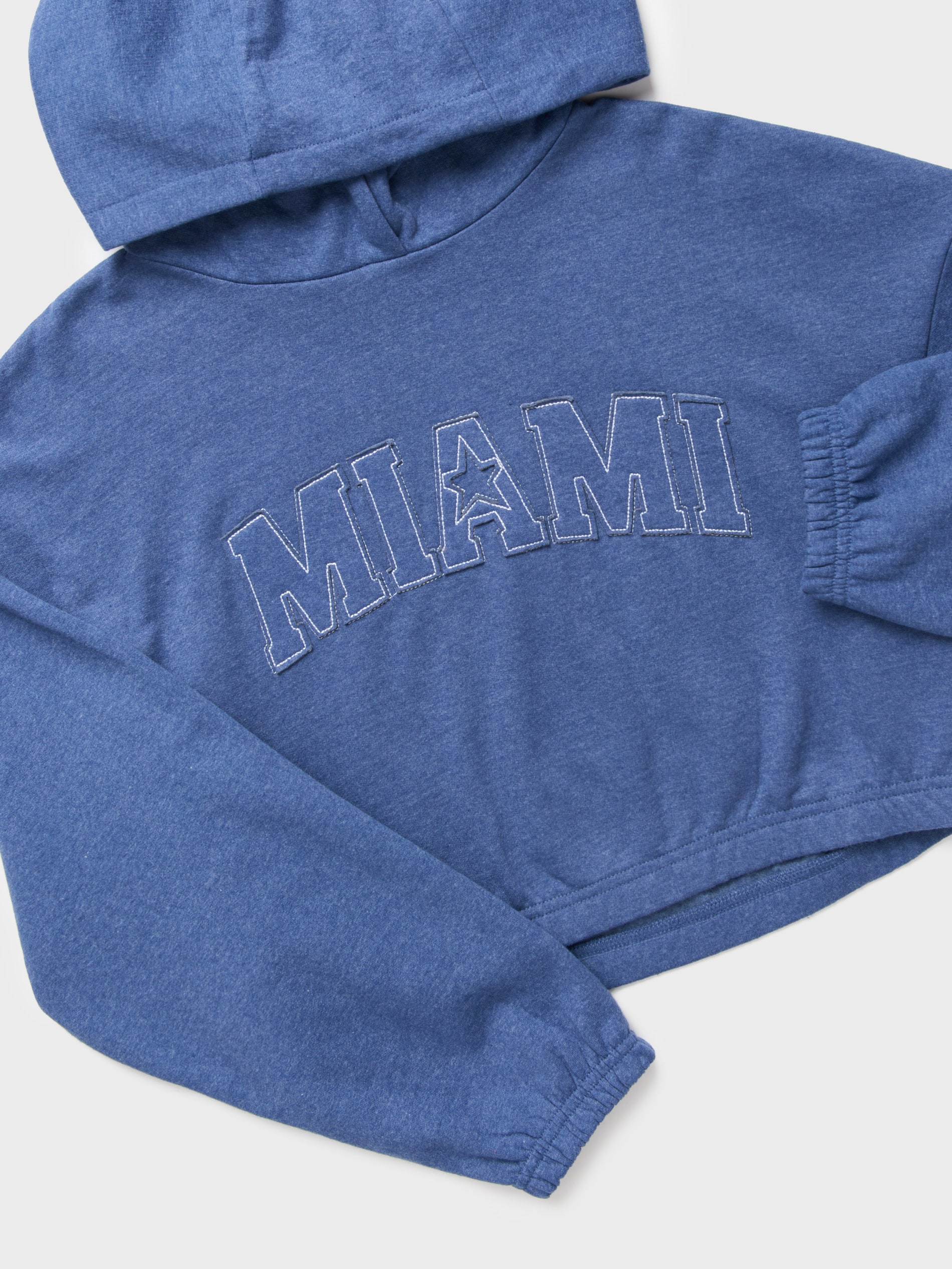 Sinsay - Φούτερ με στάμπα - mid blue φωτογραφία