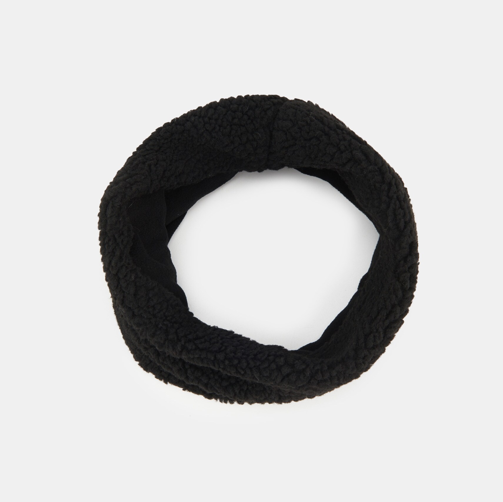 Sinsay - Fular circular - Negru