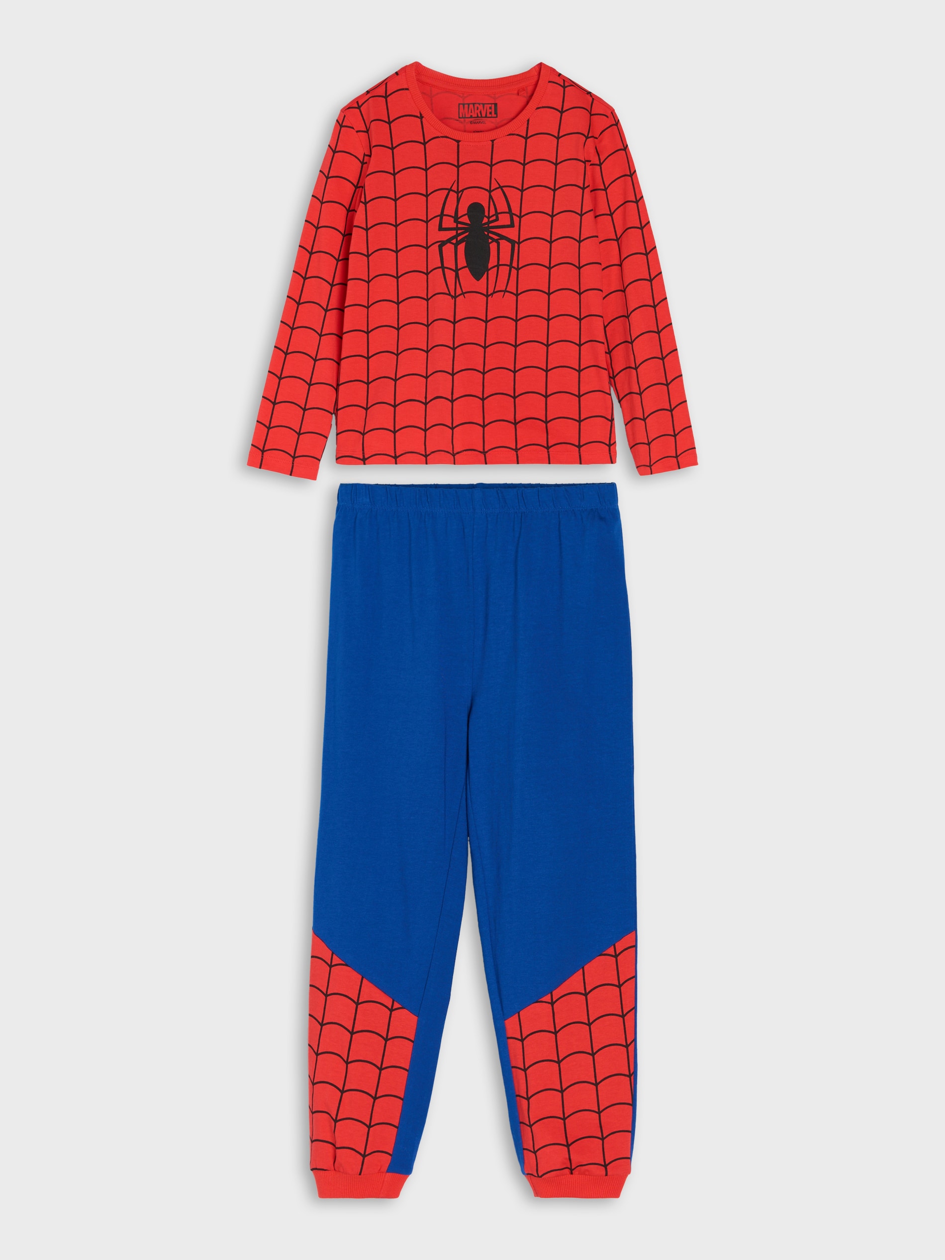 Sinsay - Piżama dwuczęściowa Spider-Man - czerwony