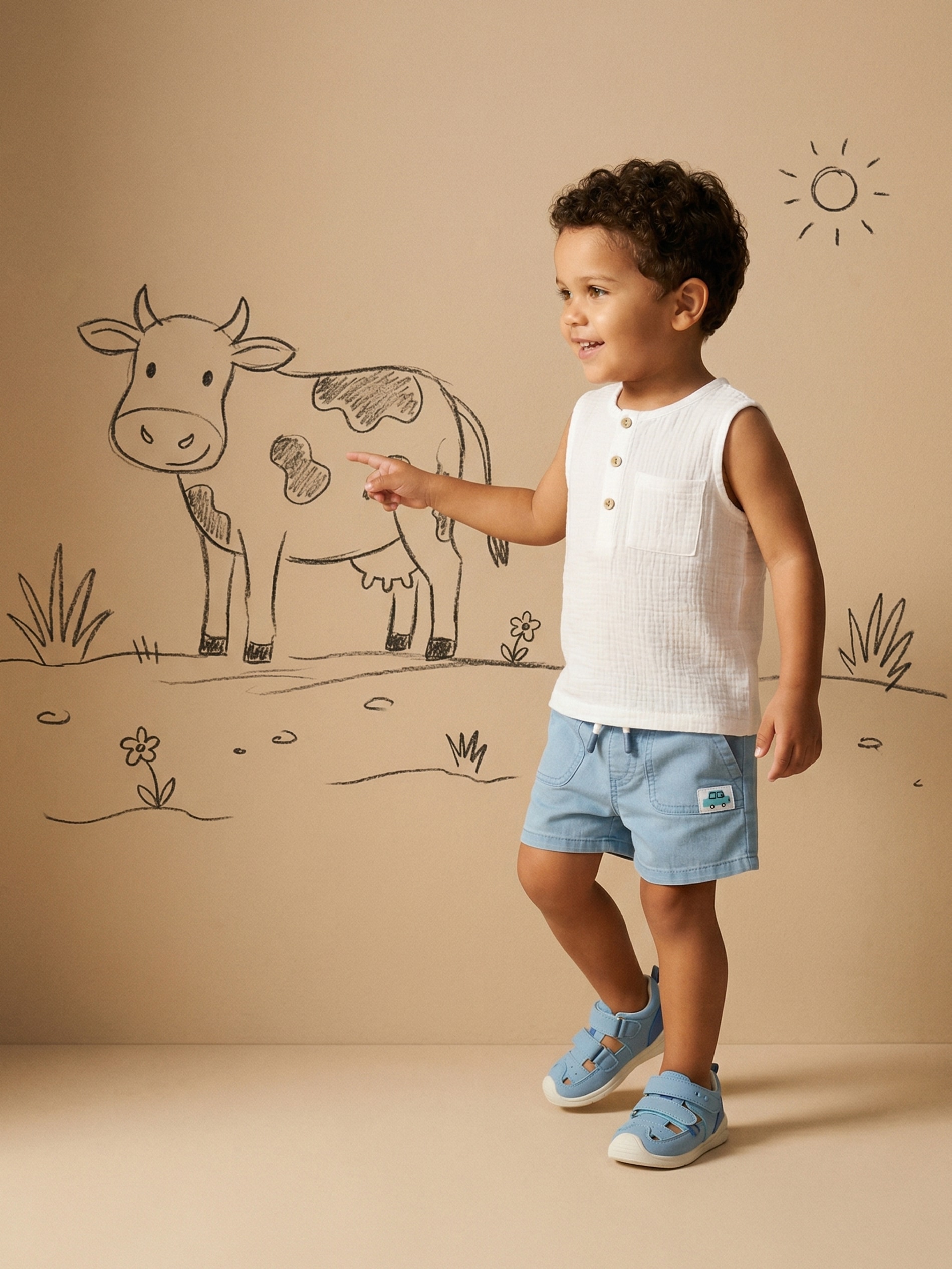 Sinsay - Szorty jeansowe - niebieski